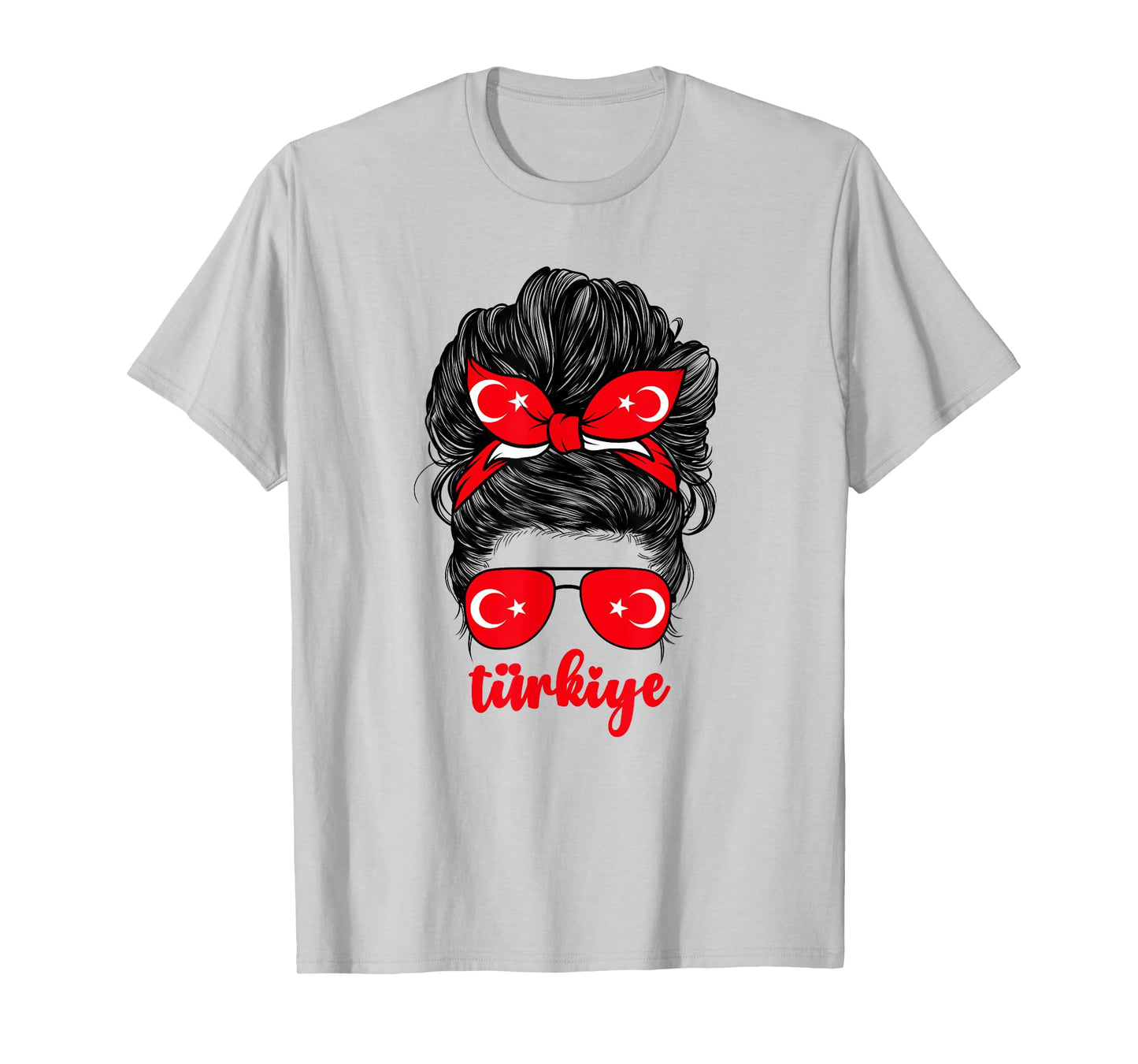 Turkish Girl For Women Türkiye Turkey Flag Girls Woman T-Shirt