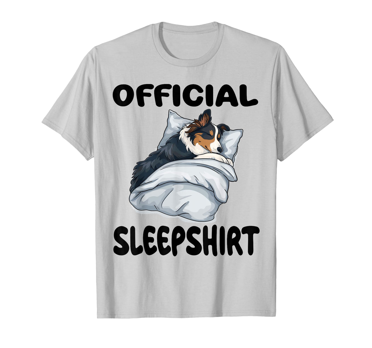 Australian Shepherd Dog Official Sleepshirt Pajamas T-Shirt for Men Women Kids