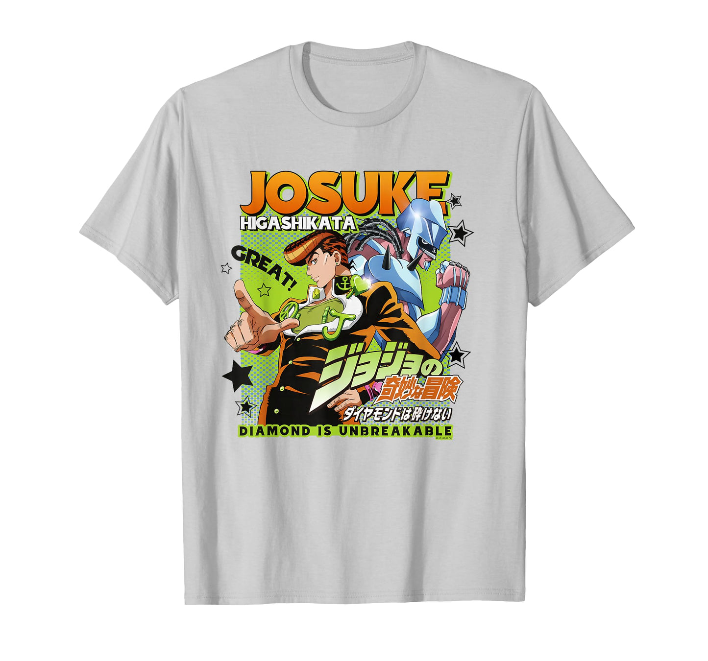 JoJo's Bizarre Adventure Josuke Magazine Cover Anime T-Shirt