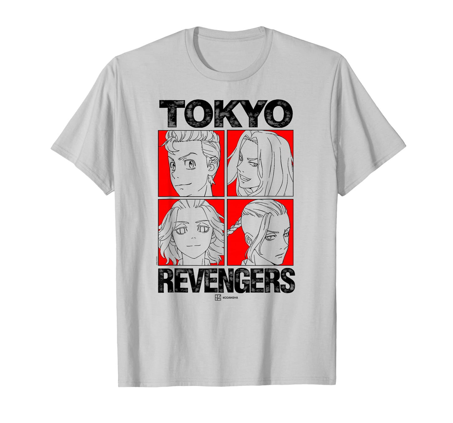 Tokyo Revengers Character Grid Anime T-Shirt