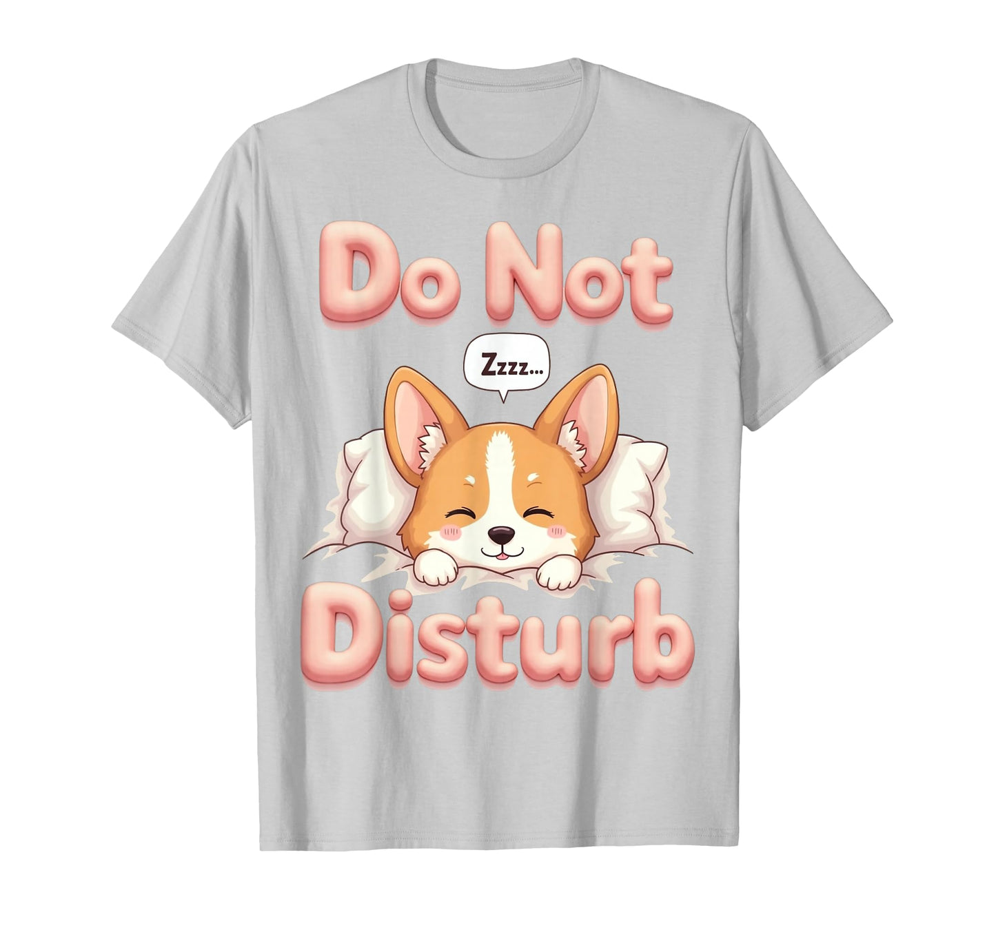 Do Not Disturb Welsh Corgi Dog Funny Pajamas T-Shirt