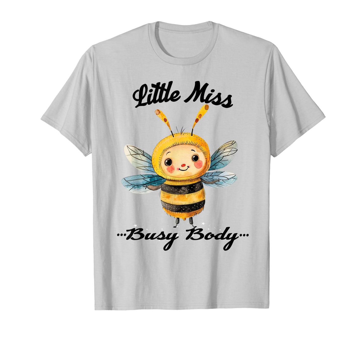 2024 Halloween Costume Cute Little Miss Busybody Bee Funny T-Shirt
