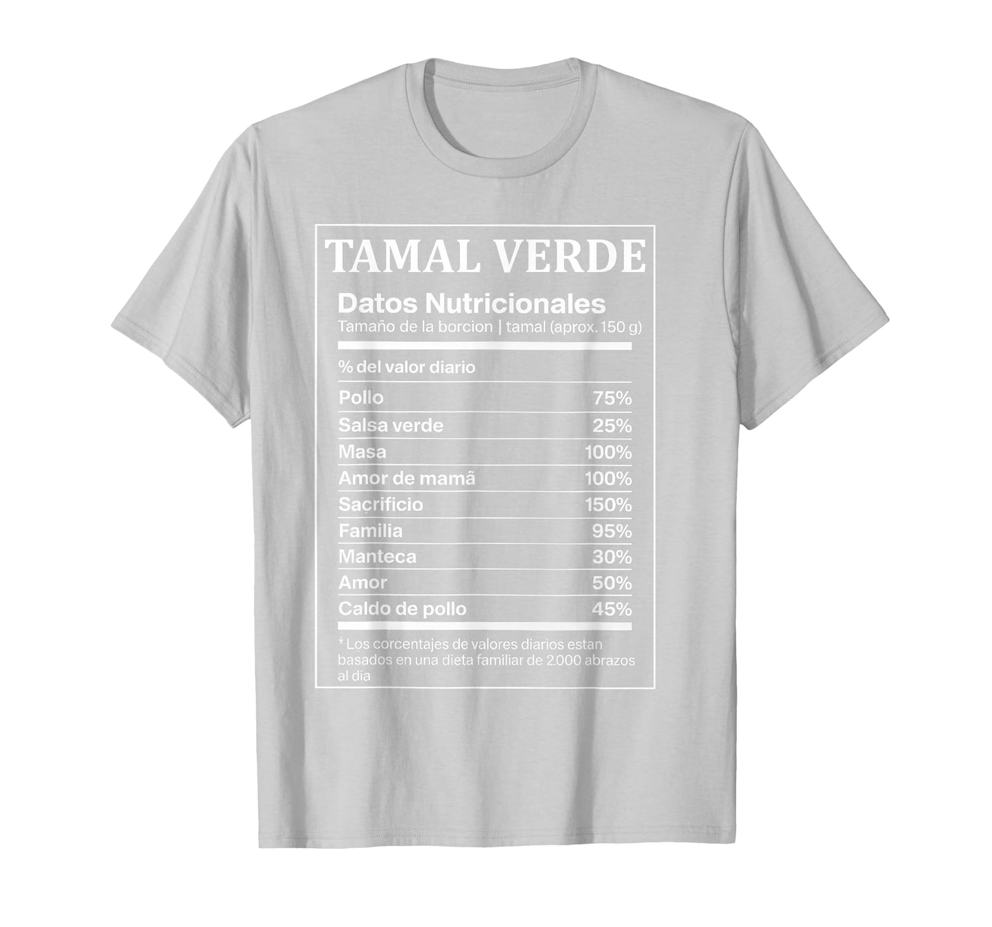 Tamal Verde Costume T-Shirt
