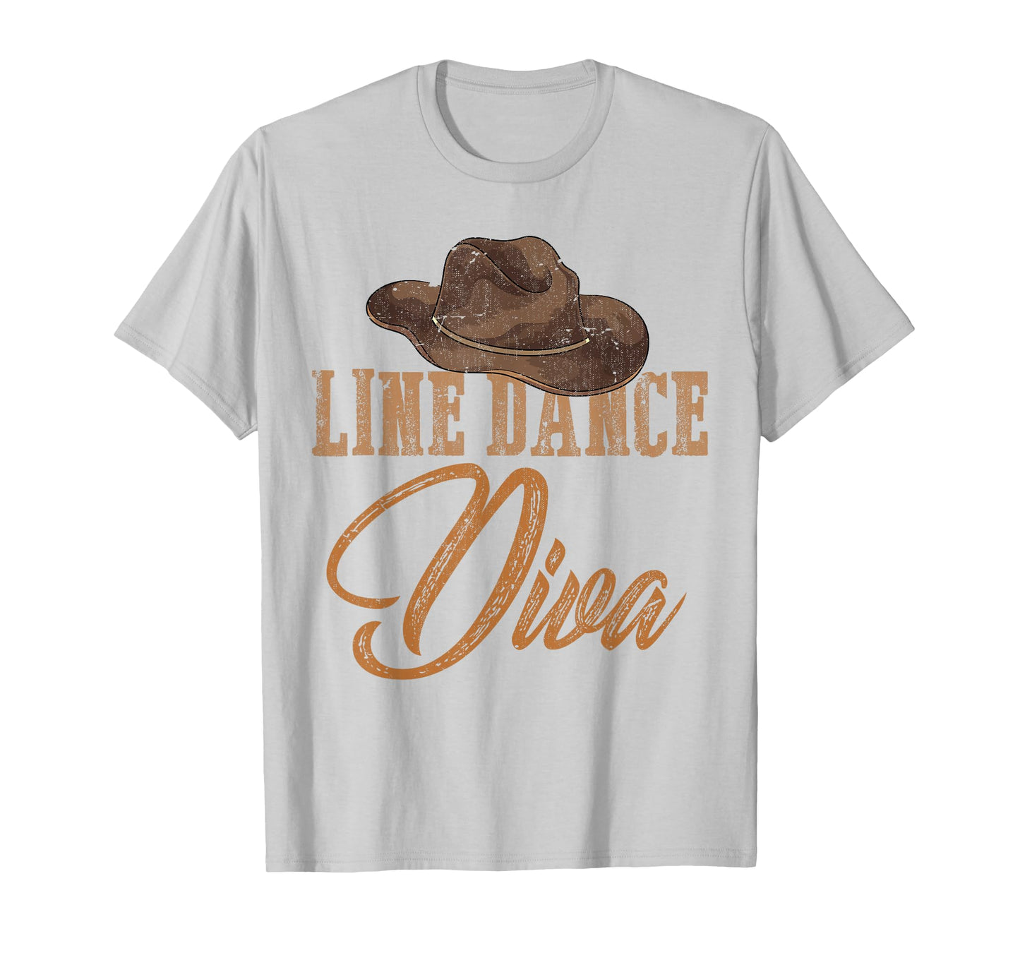 Country Western Line Dance Gifts Line Dance Diva Women Girls Line Dance T-Shirt