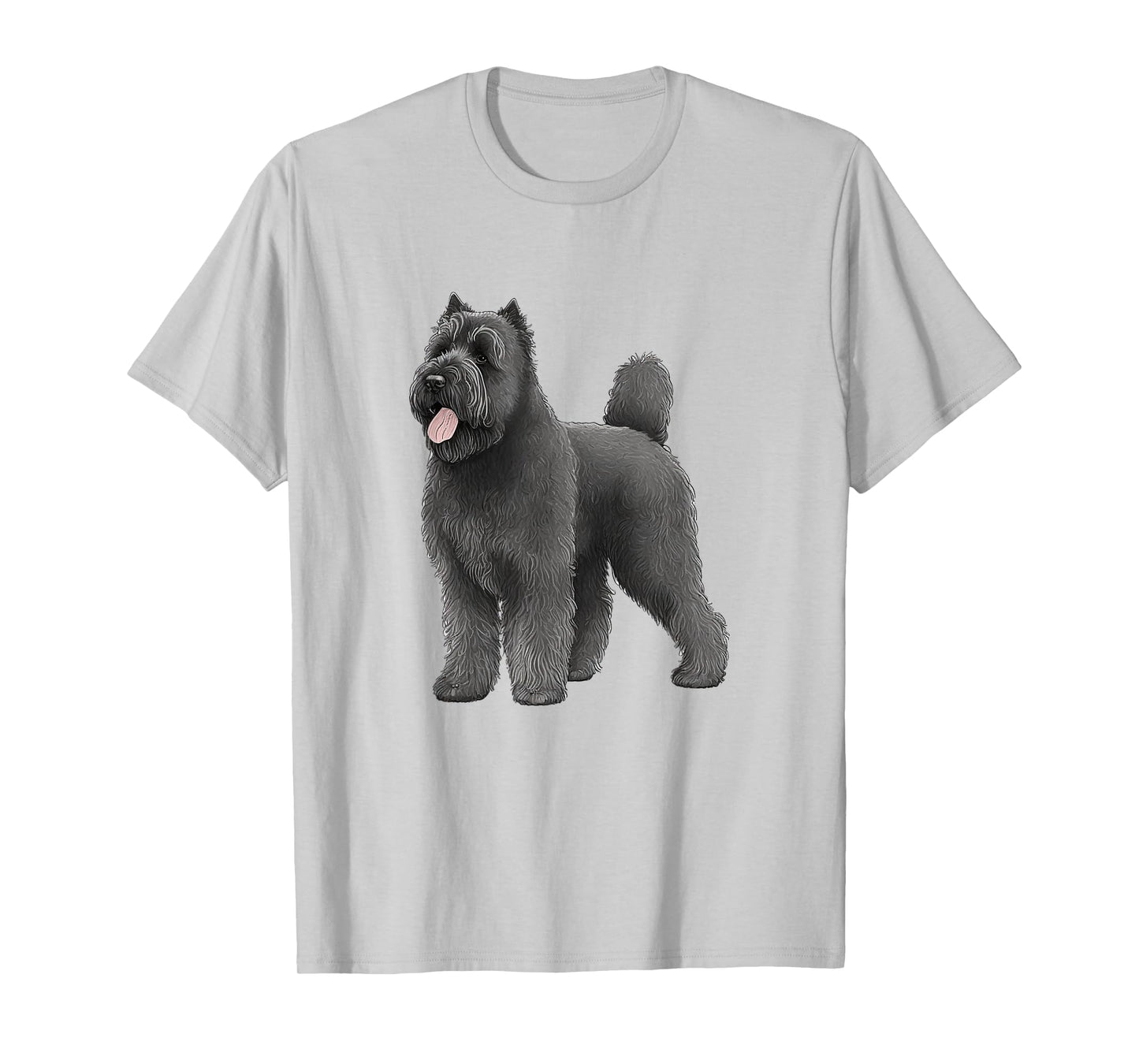 Adorable Bouvier Des Flandres Art Design T-Shirt