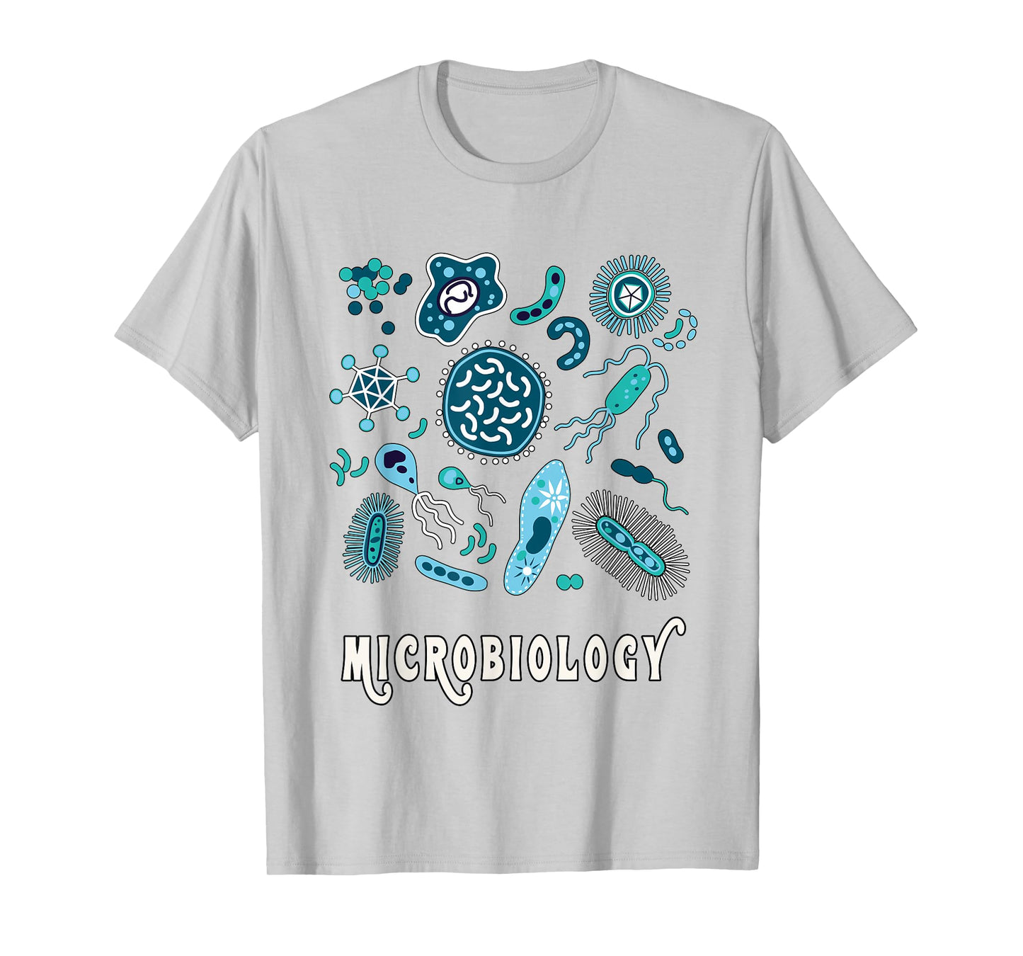 Microbiology Teacher, Science Instructor Gift Tee Shirt T-Shirt for Men Women