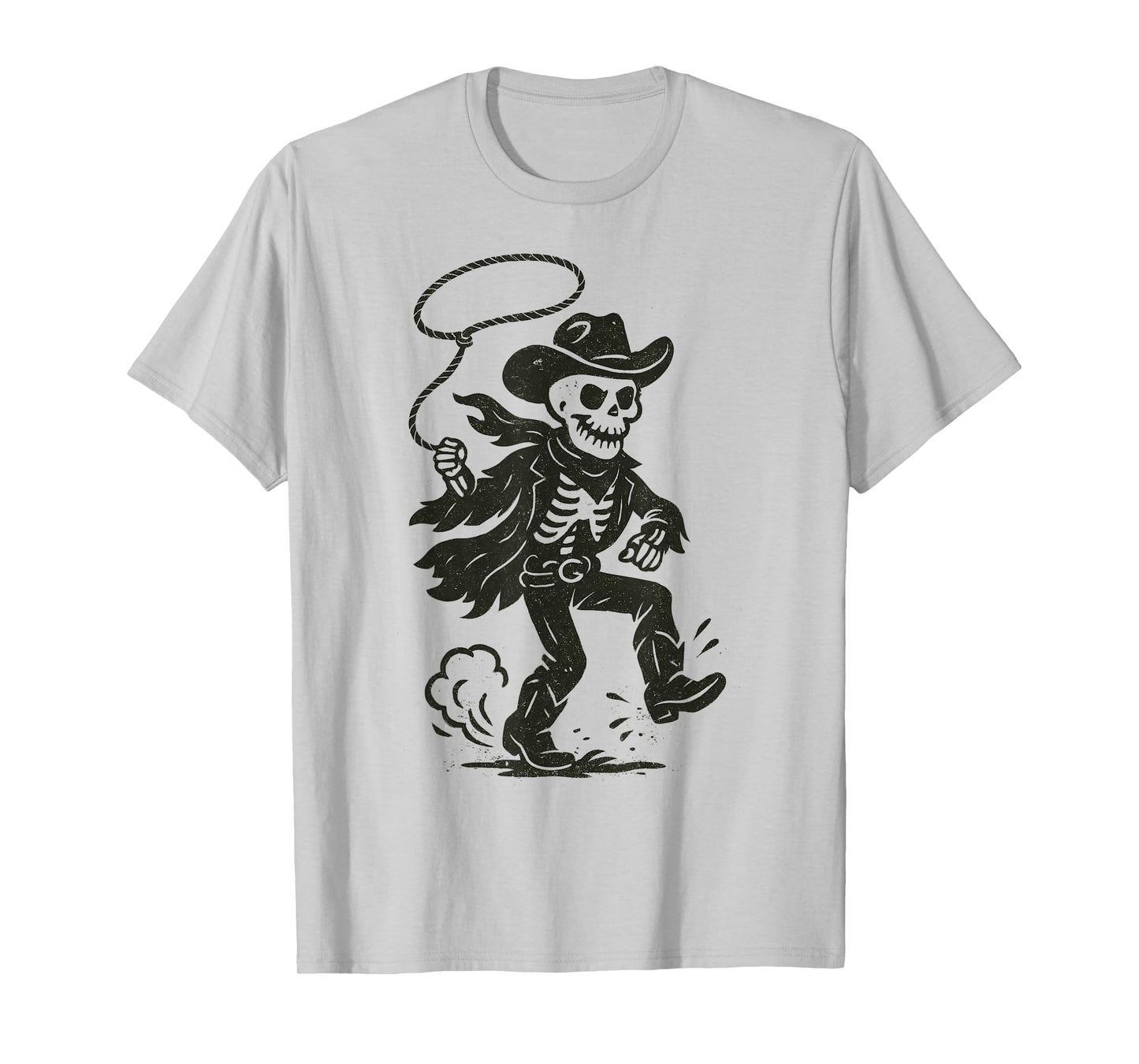 Vintage Skeleton Cowboy Western Country T-Shirt