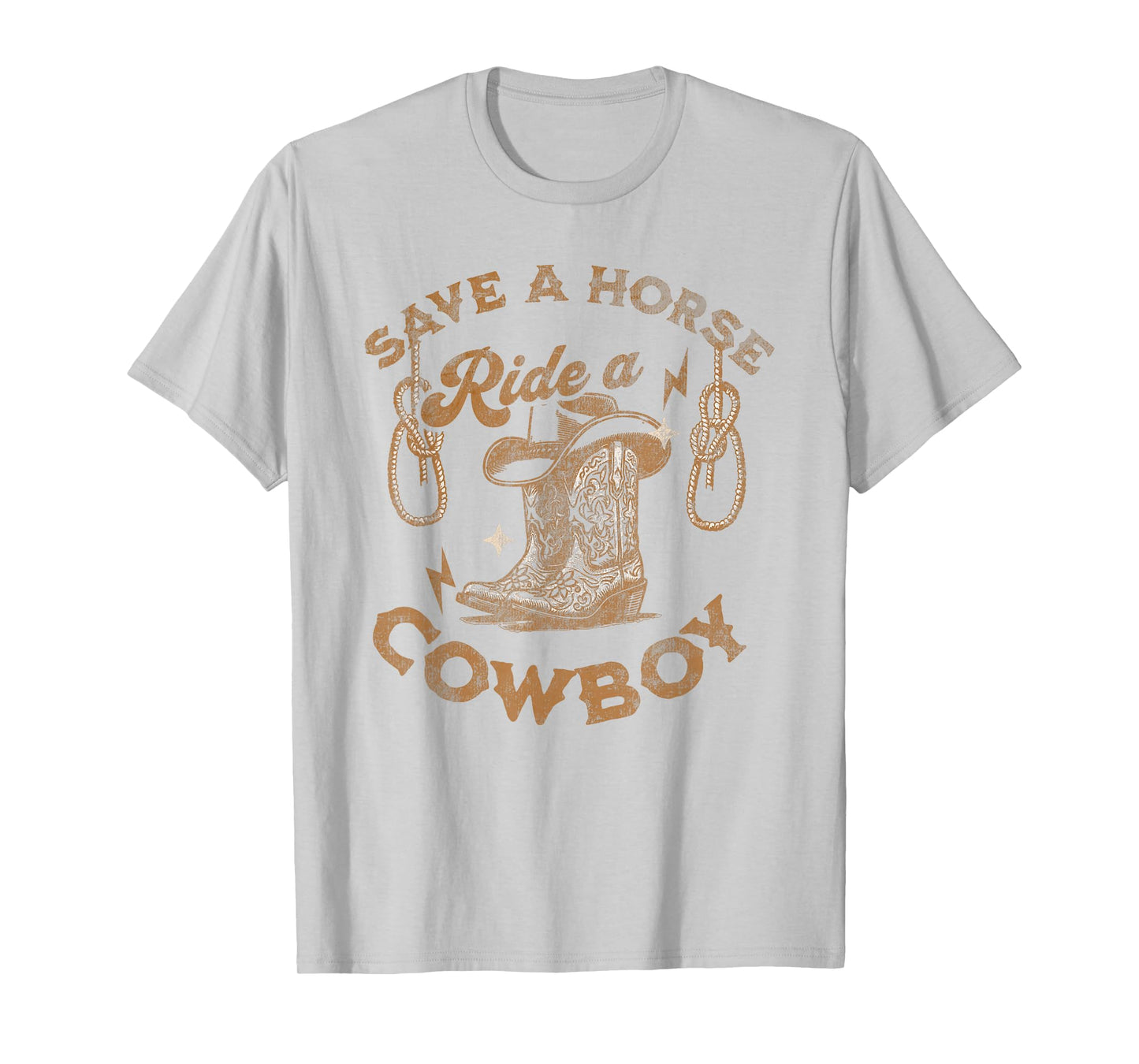Save a Horse Ride a Cowboy, Funny Cowgirl Cowboy T-Shirt