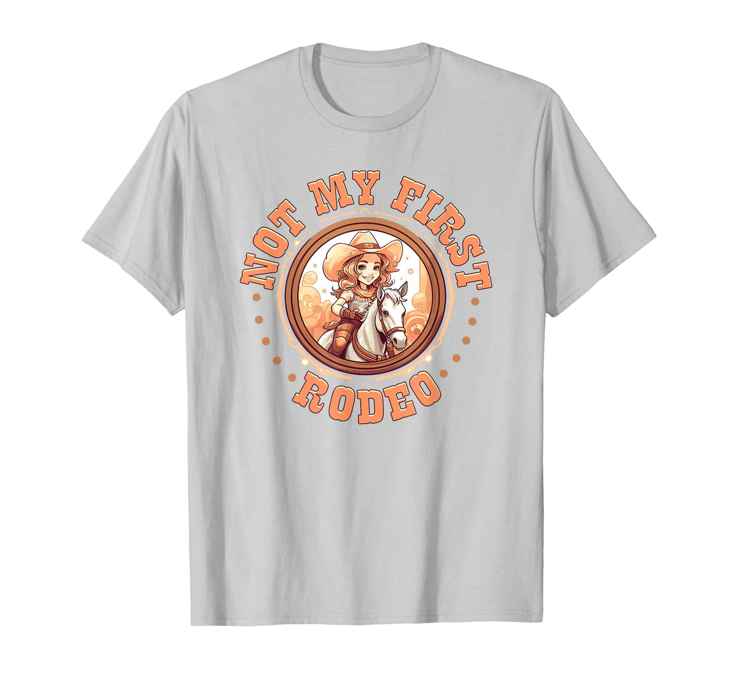 Not My First Rodeo, Country Rodeo Kids Girl Toddler Cowgirl T-Shirt