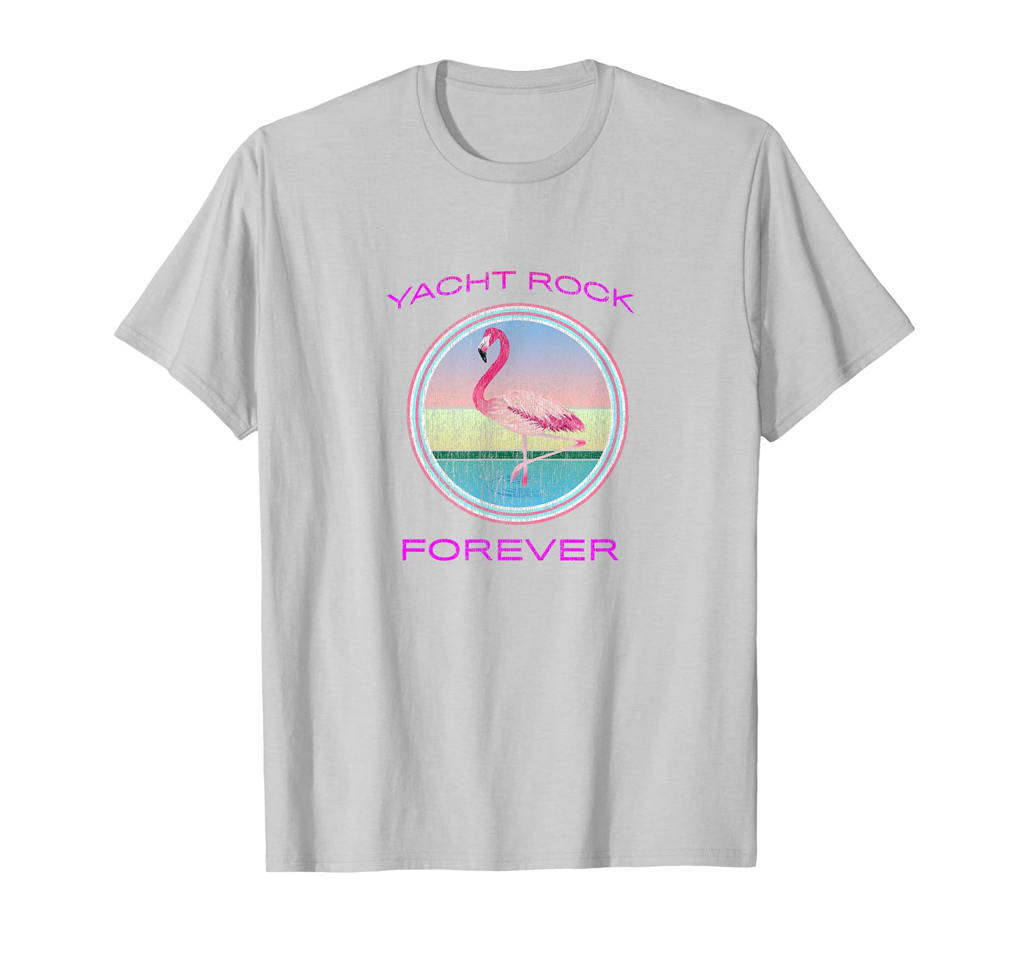 Yacht Rock Forever T-Shirt 80s Retro Faded T-Shirt