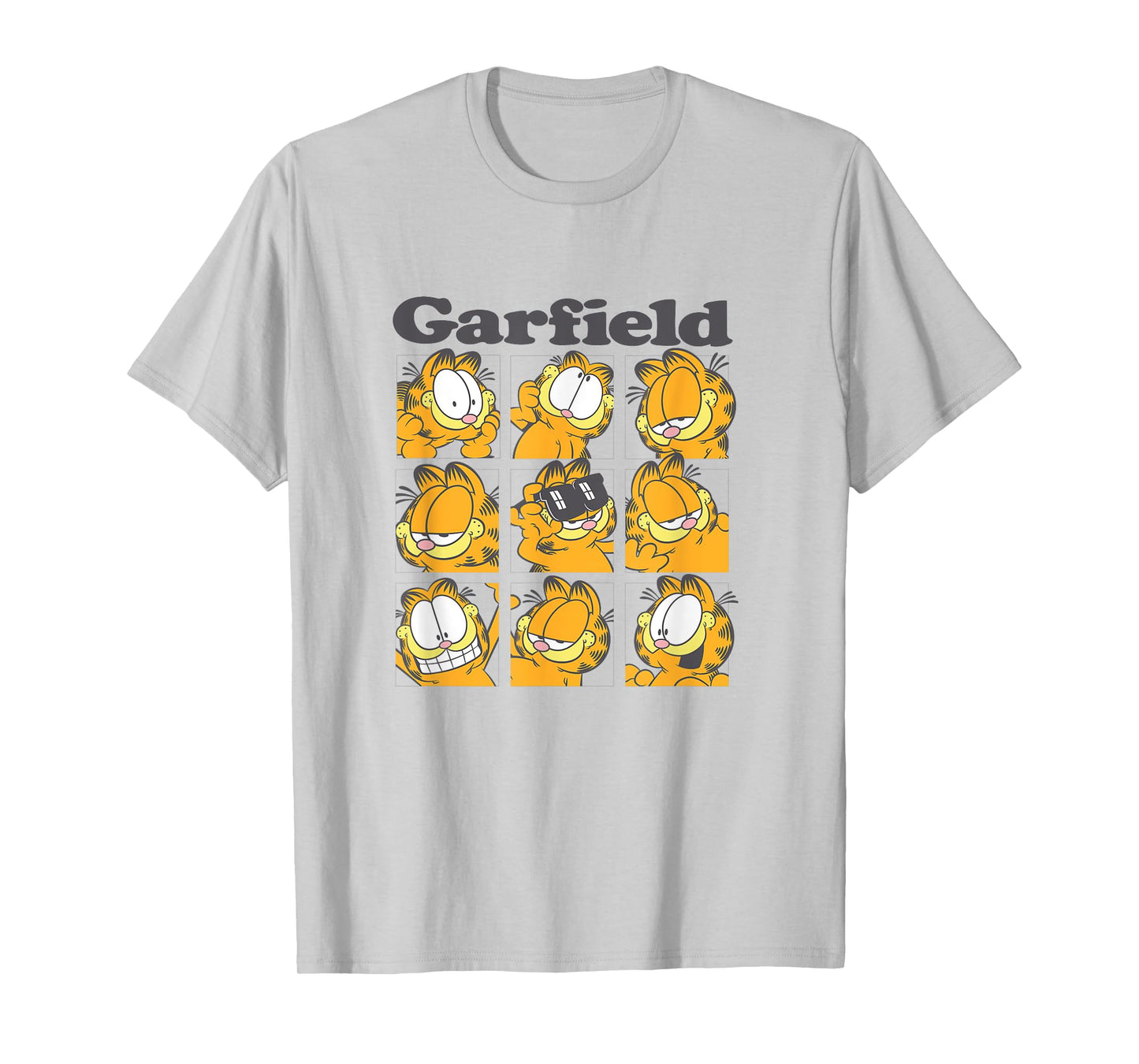 Garfield The Many Emotions Of Garfield Box Up T-Shirt