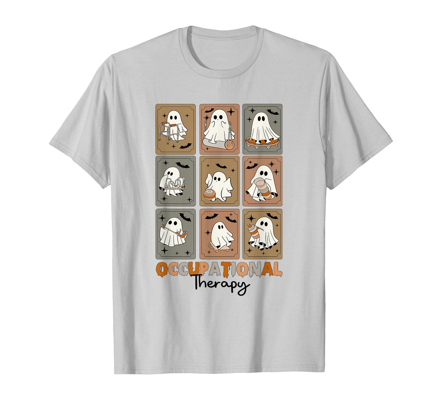Occupational Therapy OT Funny Ghost Halloween OTA Costume T-Shirt