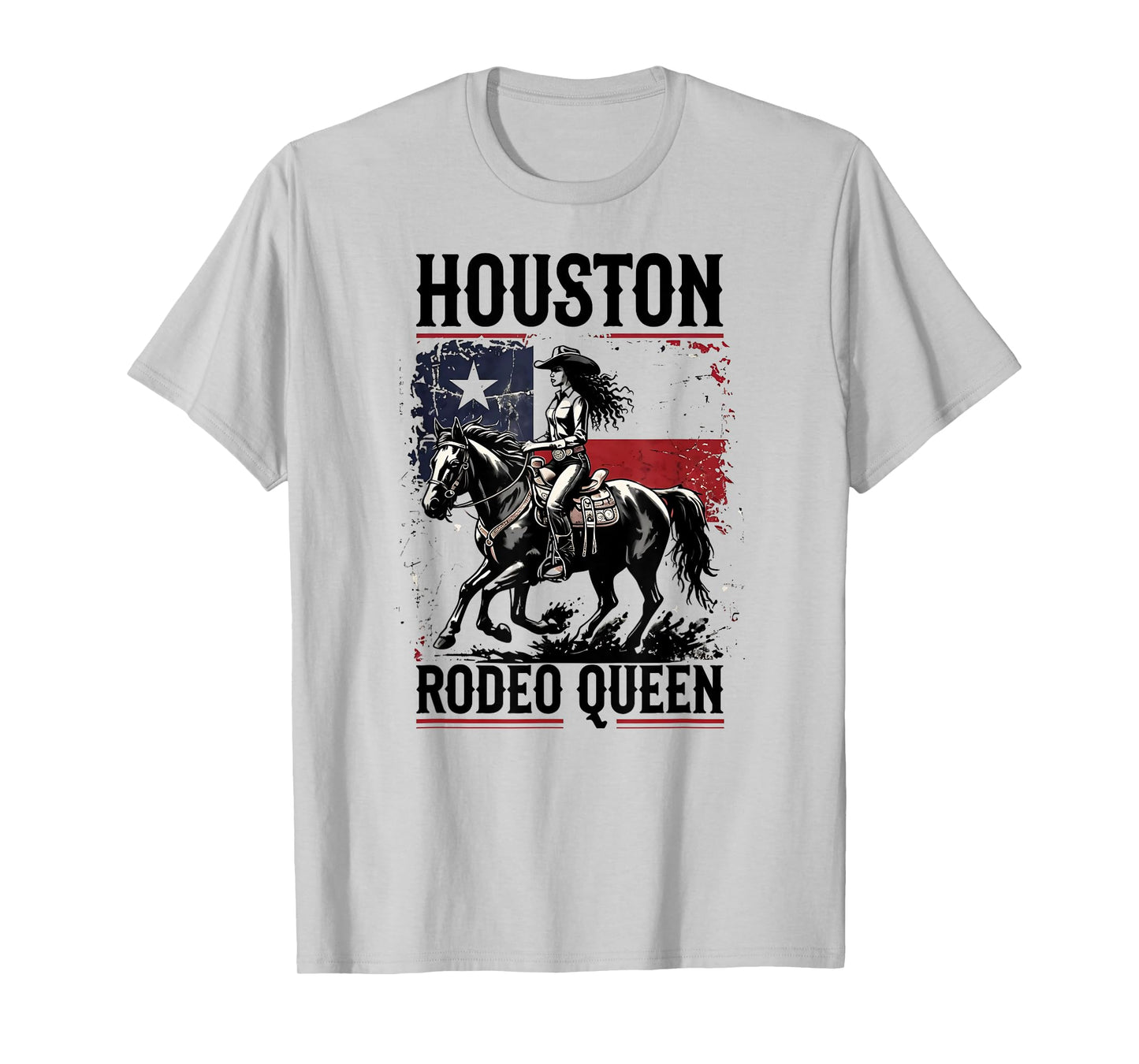 Texas Rodeo Concert Queen T-Shirt