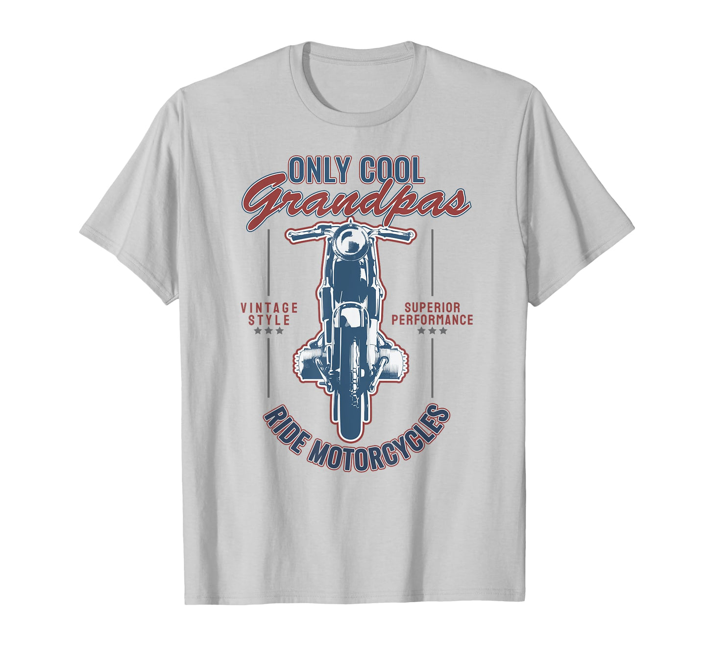 Only Cool Grandpas Ride Motorcycles T-Shirt