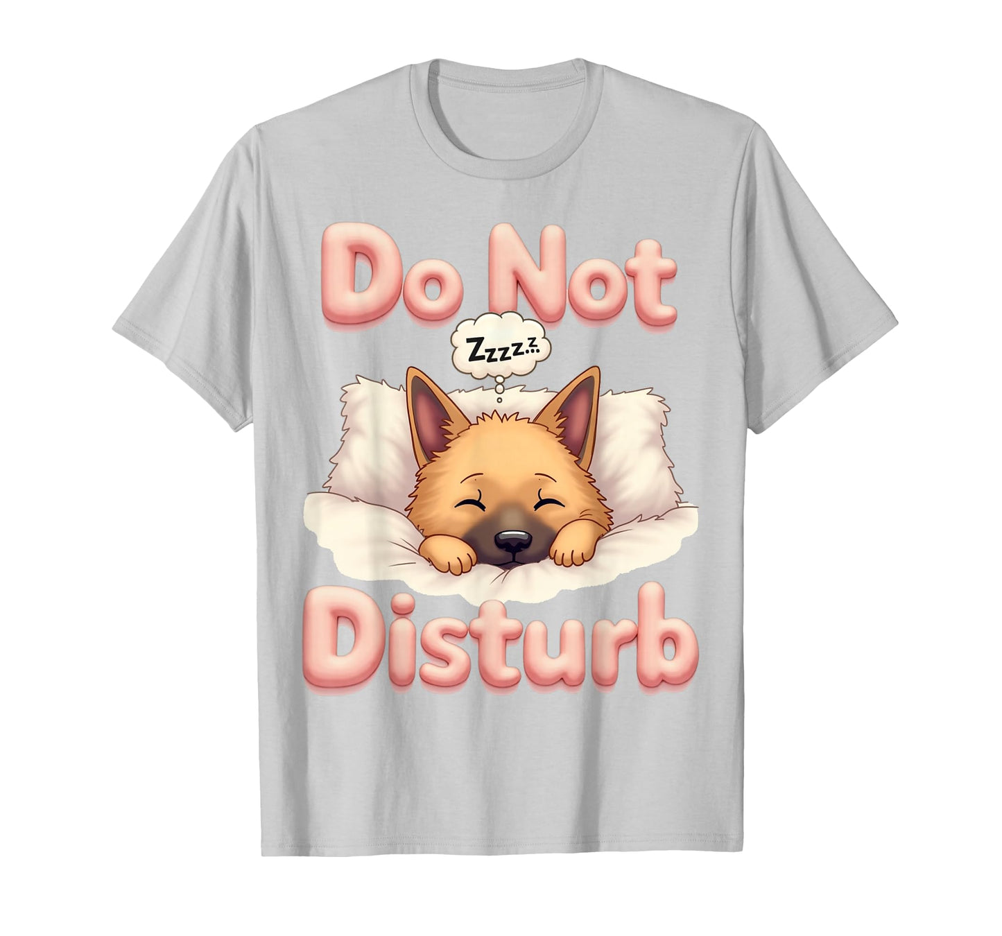 Do Not Disturb Dog Funny German Shepherd Pajamas T-Shirt