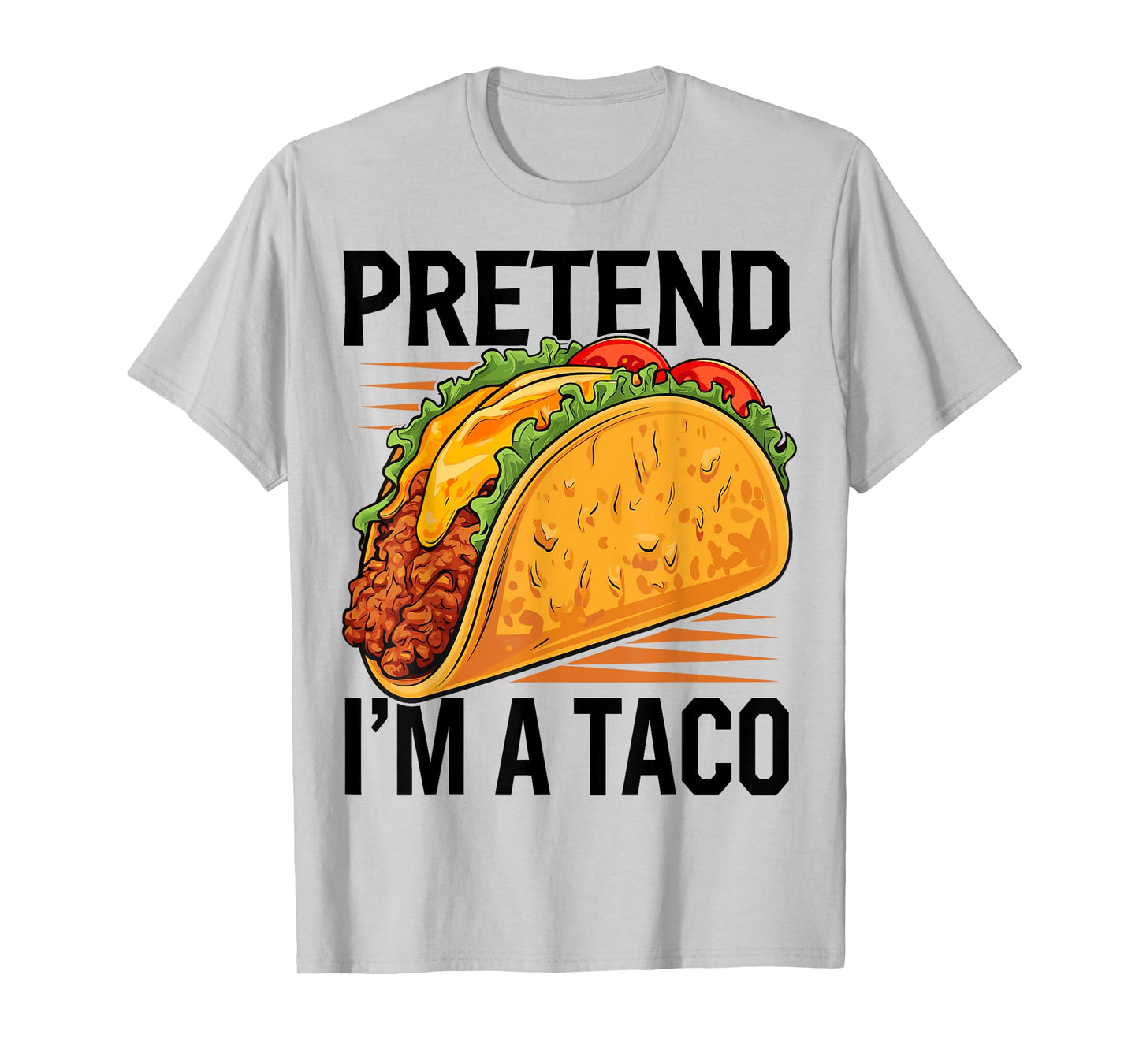Pretend I'm A Taco Funny Halloween Japanese Noodle Costume T-Shirt