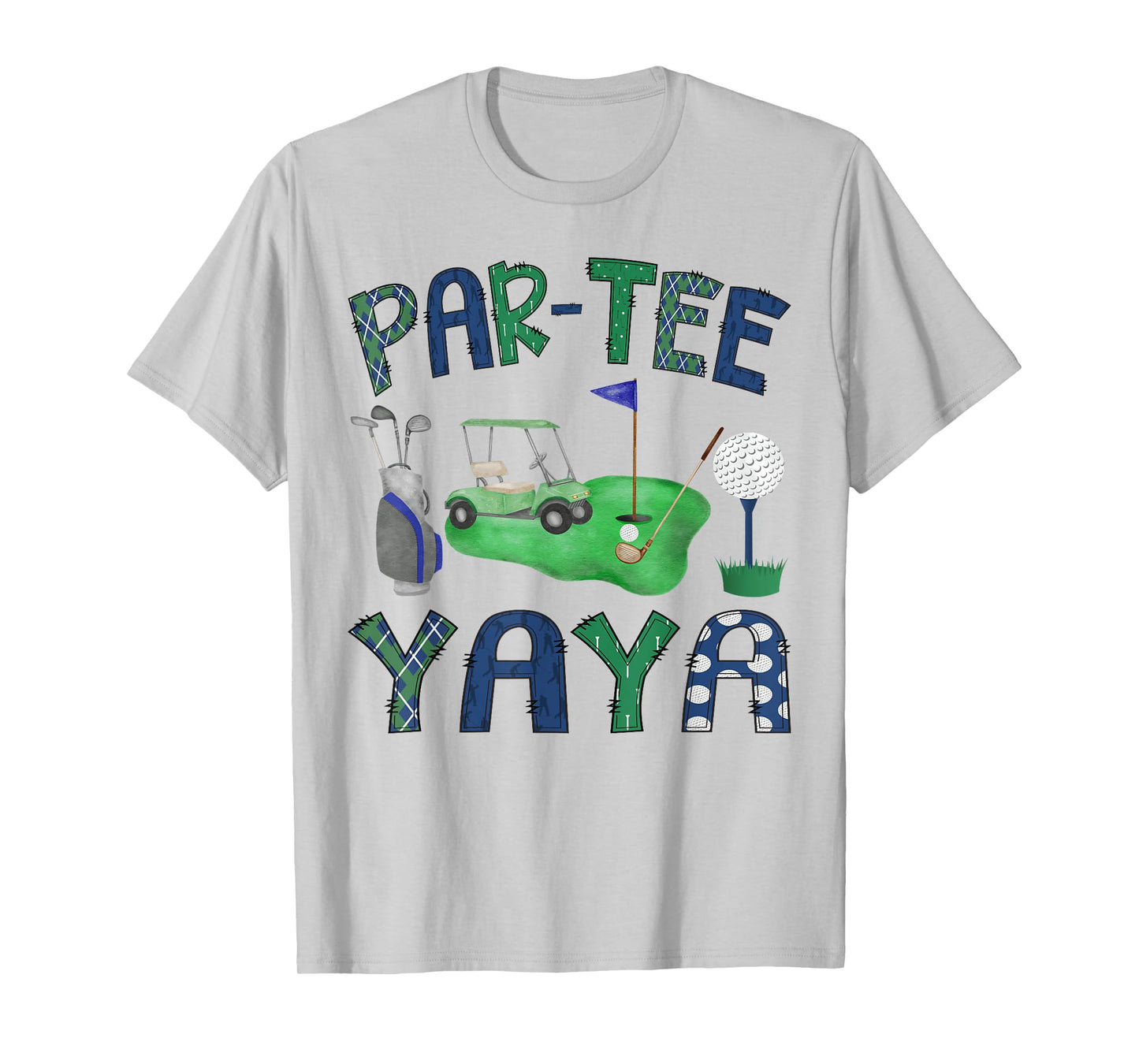 Par-Tee Yaya Hole in One Birthday Golf Lover Party T-Shirt