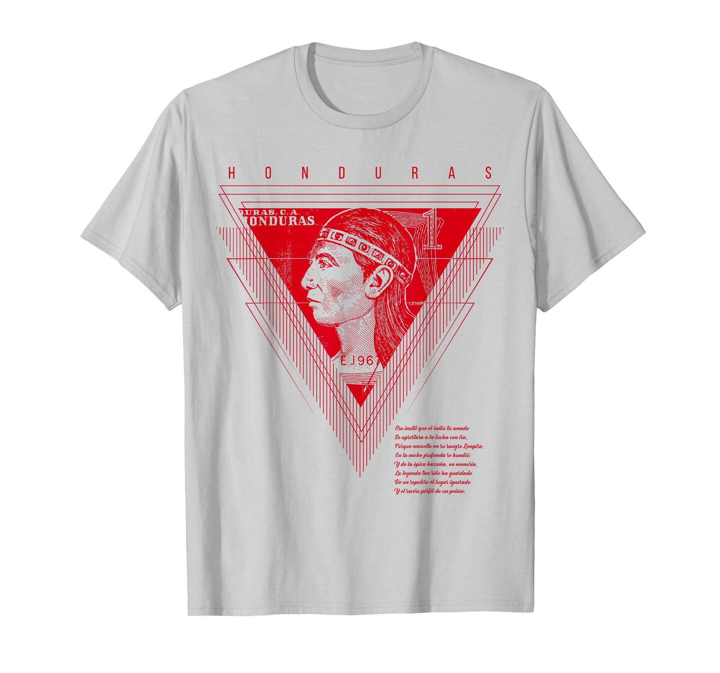 Honduras, Lempira, himno nacional T-shirt T-Shirt