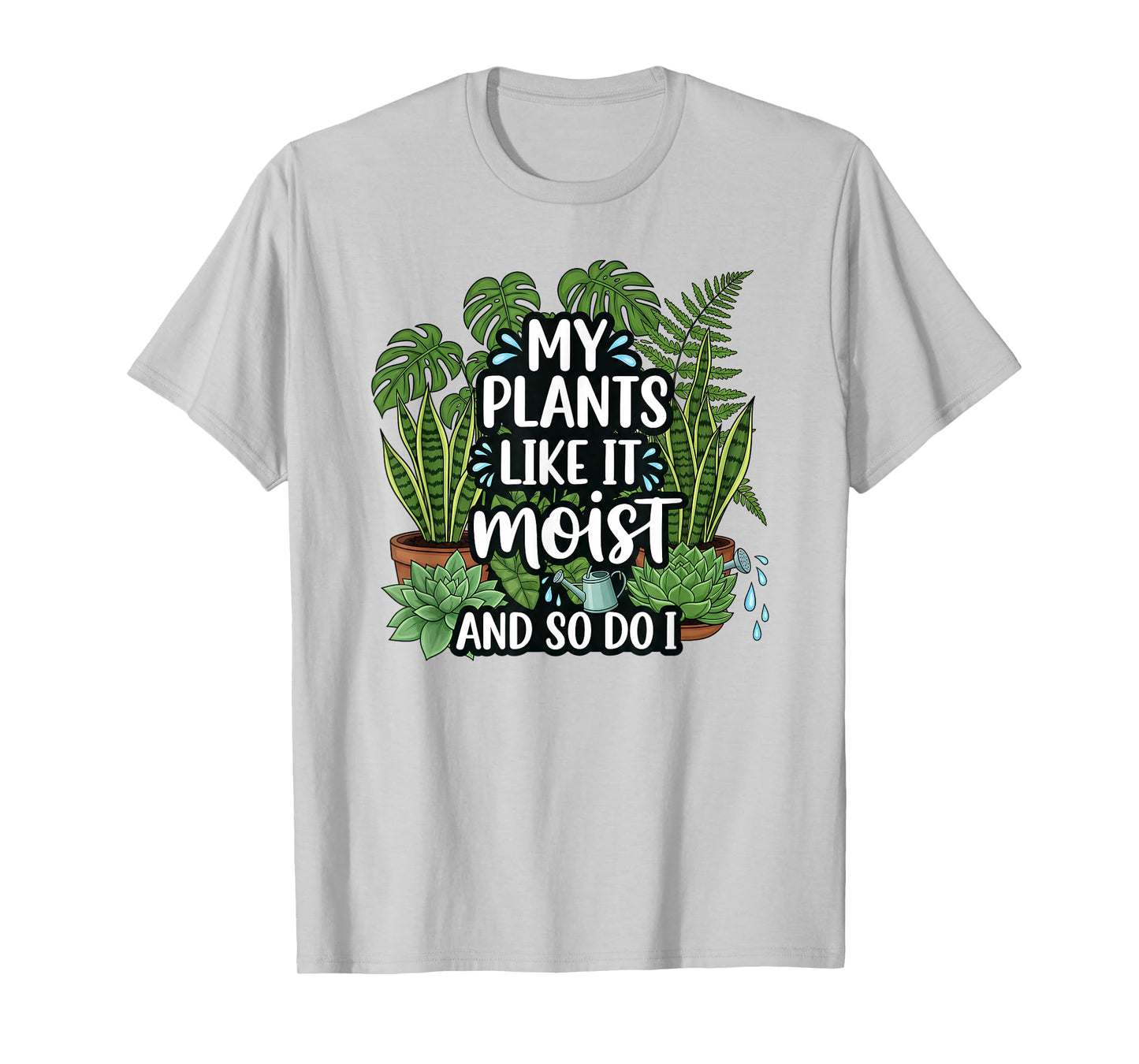 Plant Dad Funny Saying for Indoor Jungle Collectors T-Shirt