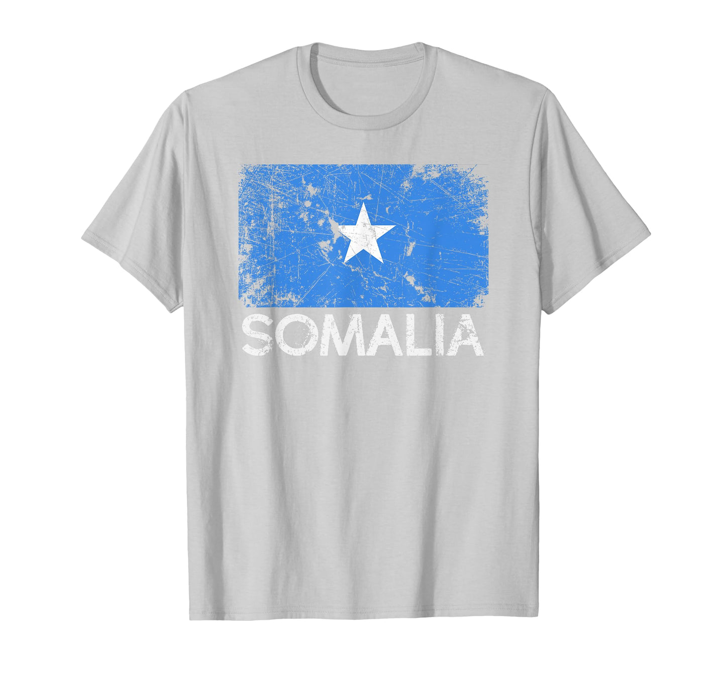 Somali Flag T-Shirt | Vintage Made In Somalia Gift