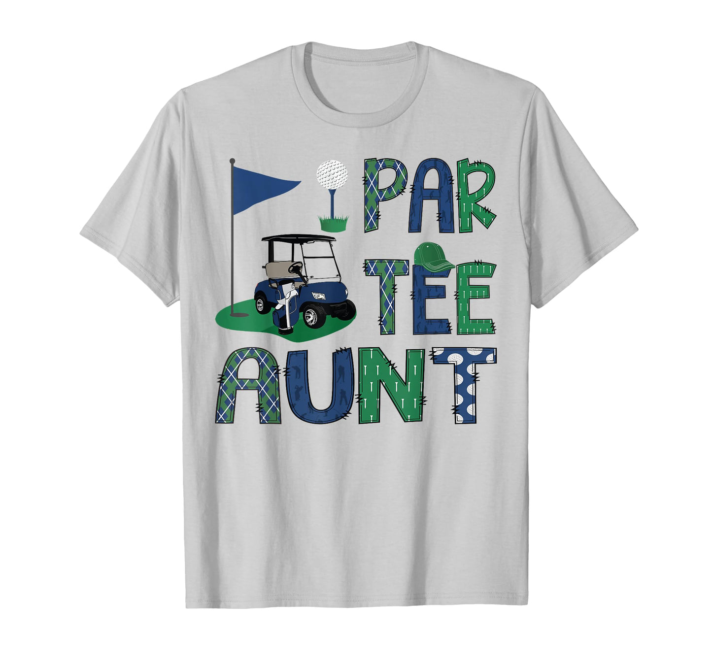 Par-Tee Aunt Golf Lover Birthday Party Family Matching T-Shirt