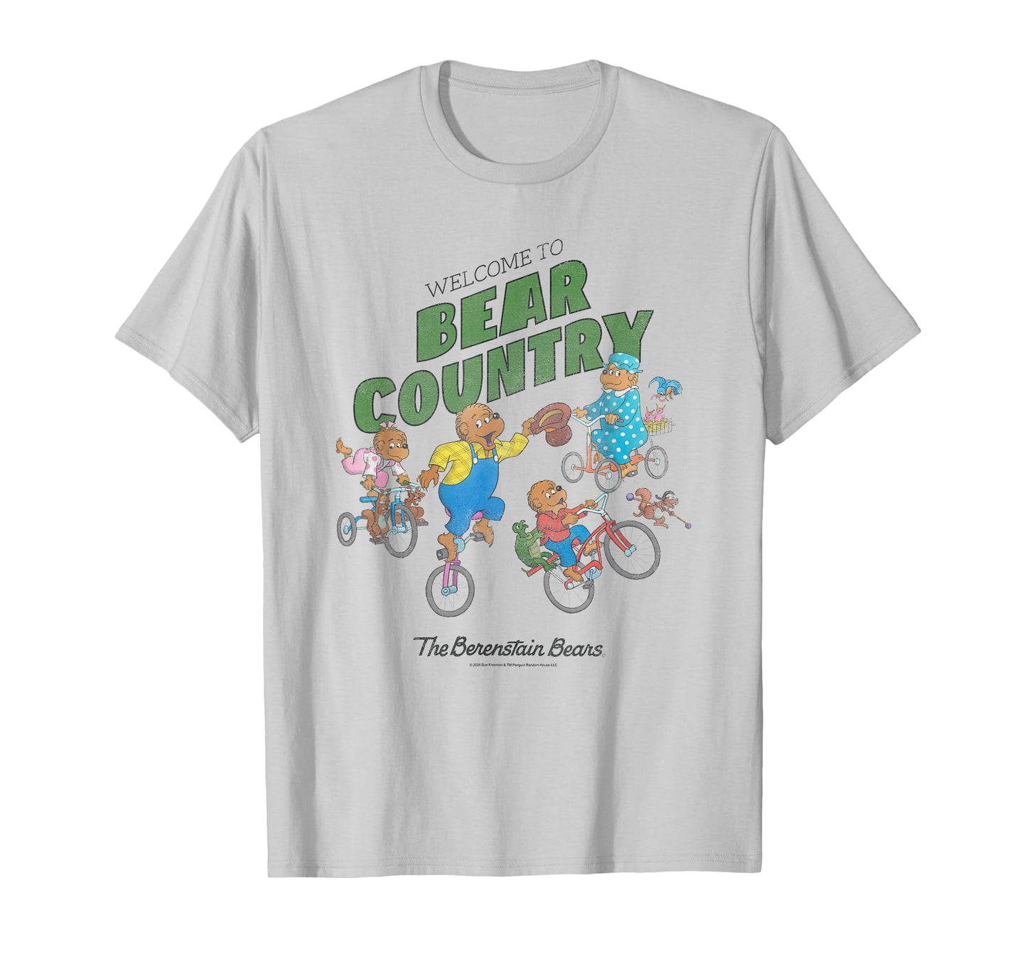 The Berenstain Bears Welcome to Bear Country Vintage Book T-Shirt