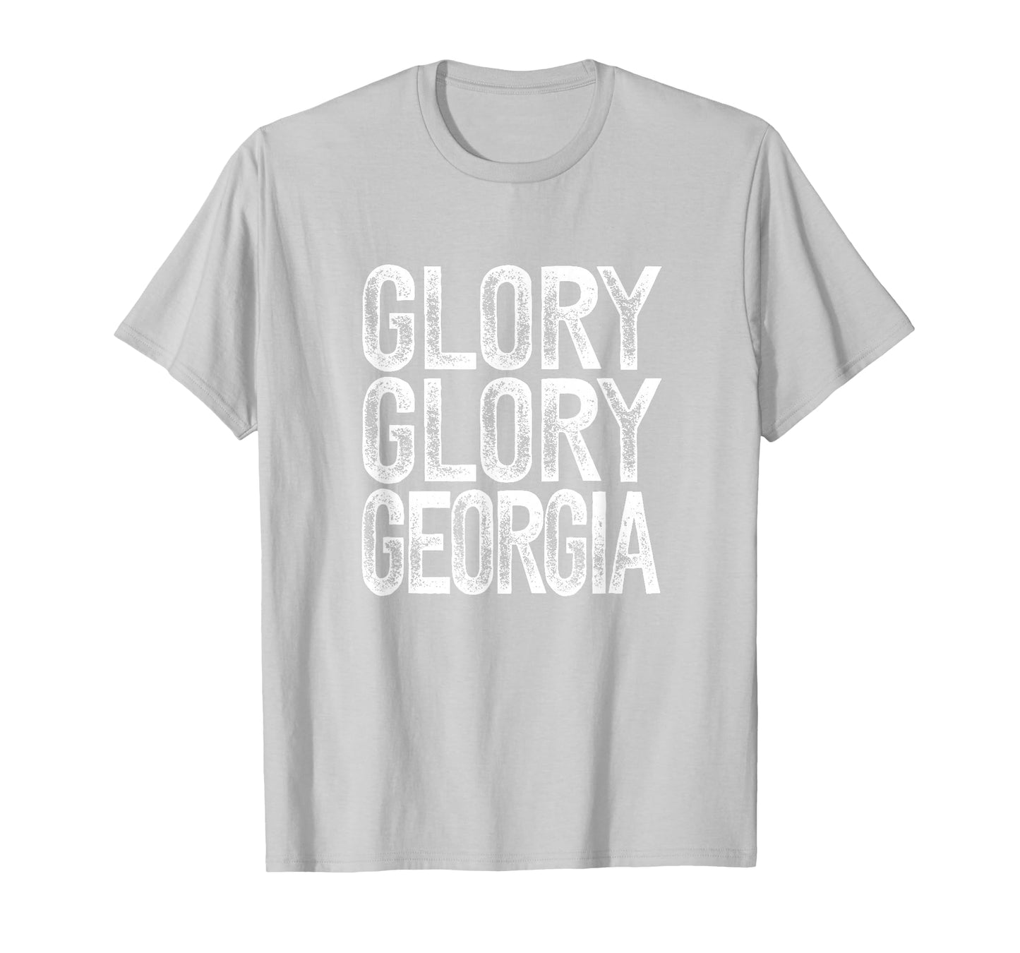 Georgia Fans Fight Song Cute Glory White on red T-Shirt