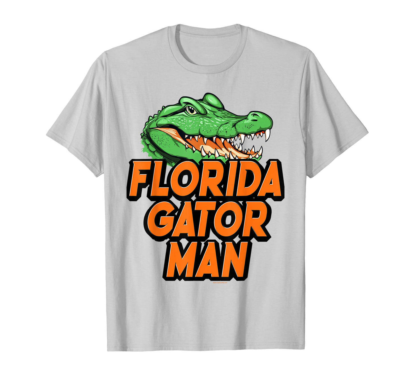 Gator Man Funny Florida Alligator Souvenir State Mens T-Shirt