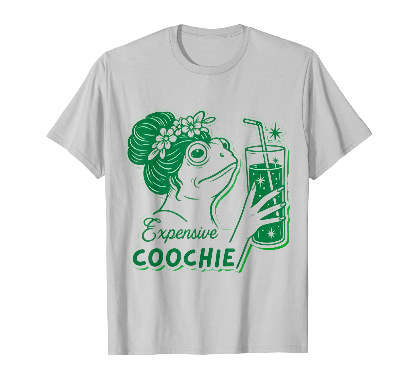 Expensive Coochie Exchange Funny Girls Trip Swap Gag Gift Fu T-Shirt