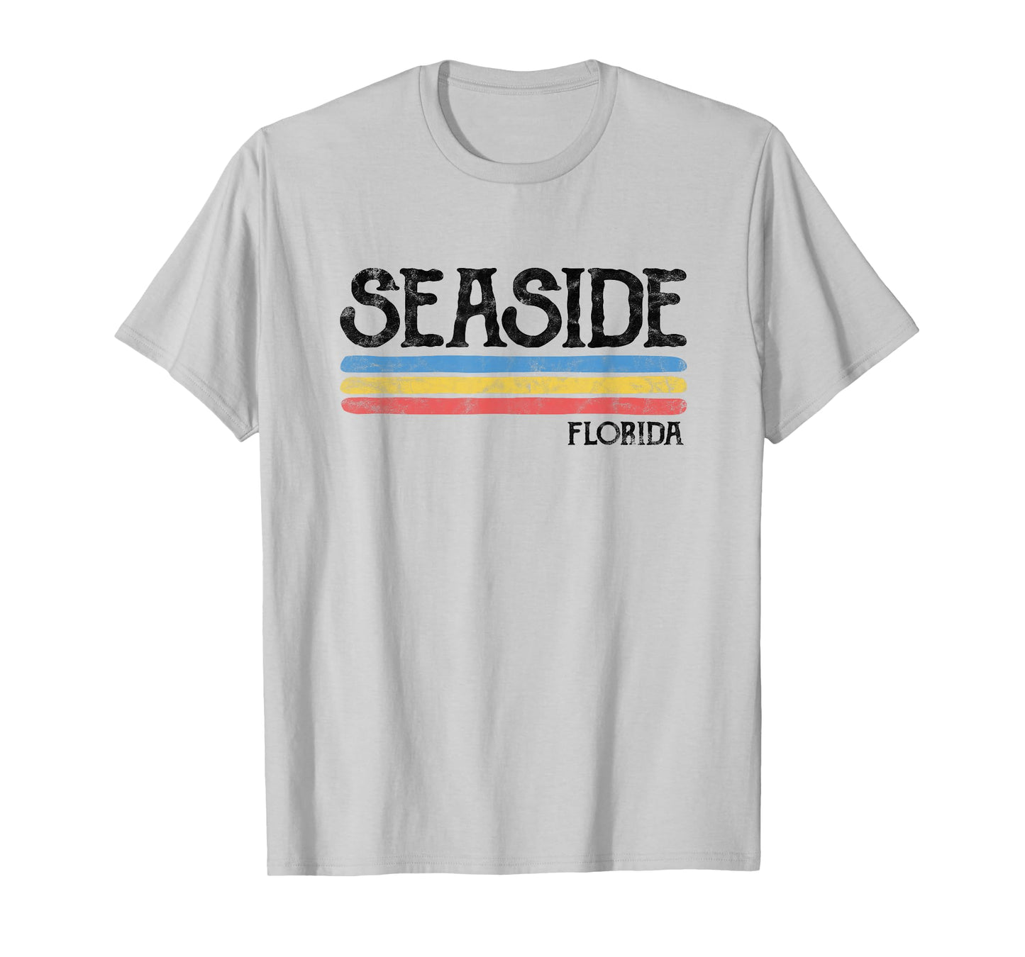 Vintage Seaside Florida FL Gift Love Souvenir Home T-Shirt