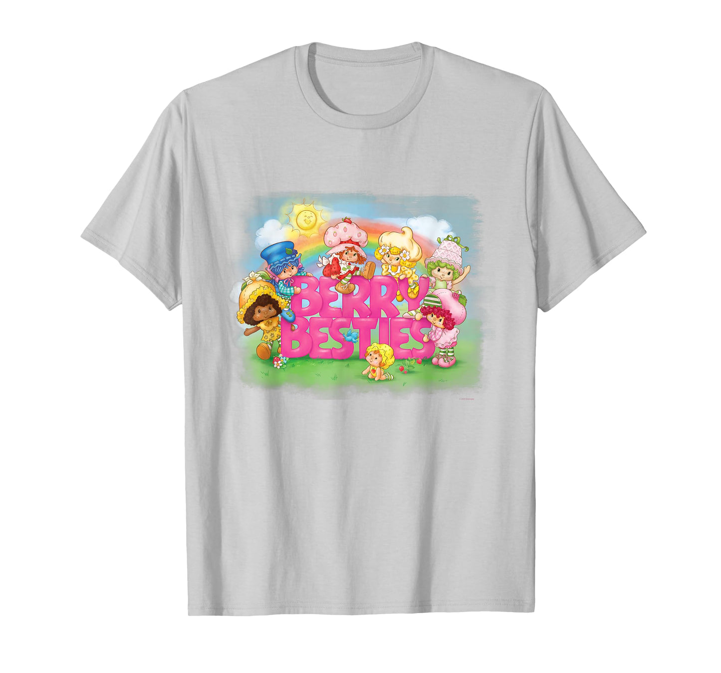 Strawberry Shortcake Berry Besties Garden Rainbow Group T-Shirt