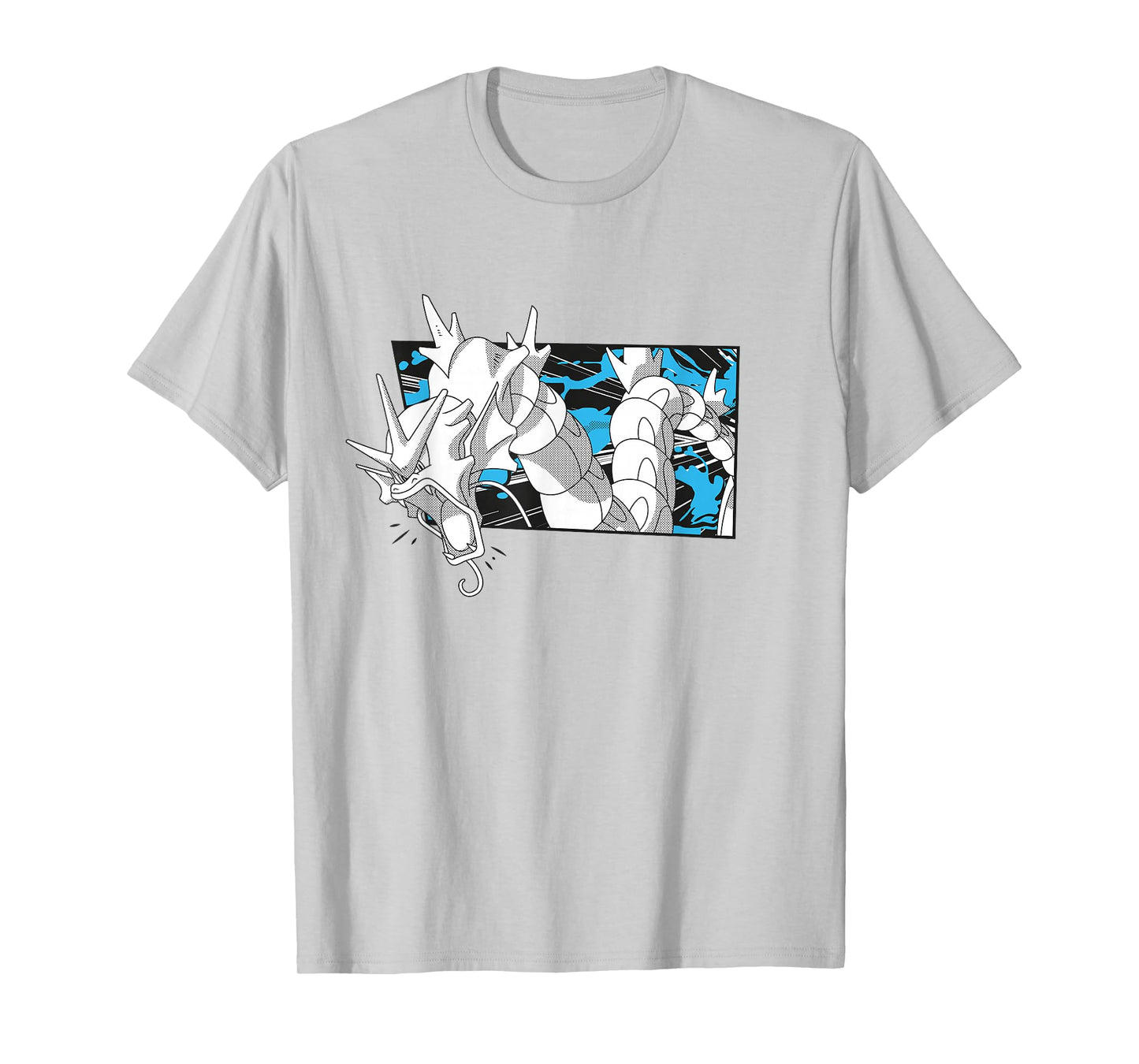 Pokémon Gyarados Full of Rage Manga Panel Retro Shot T-Shirt