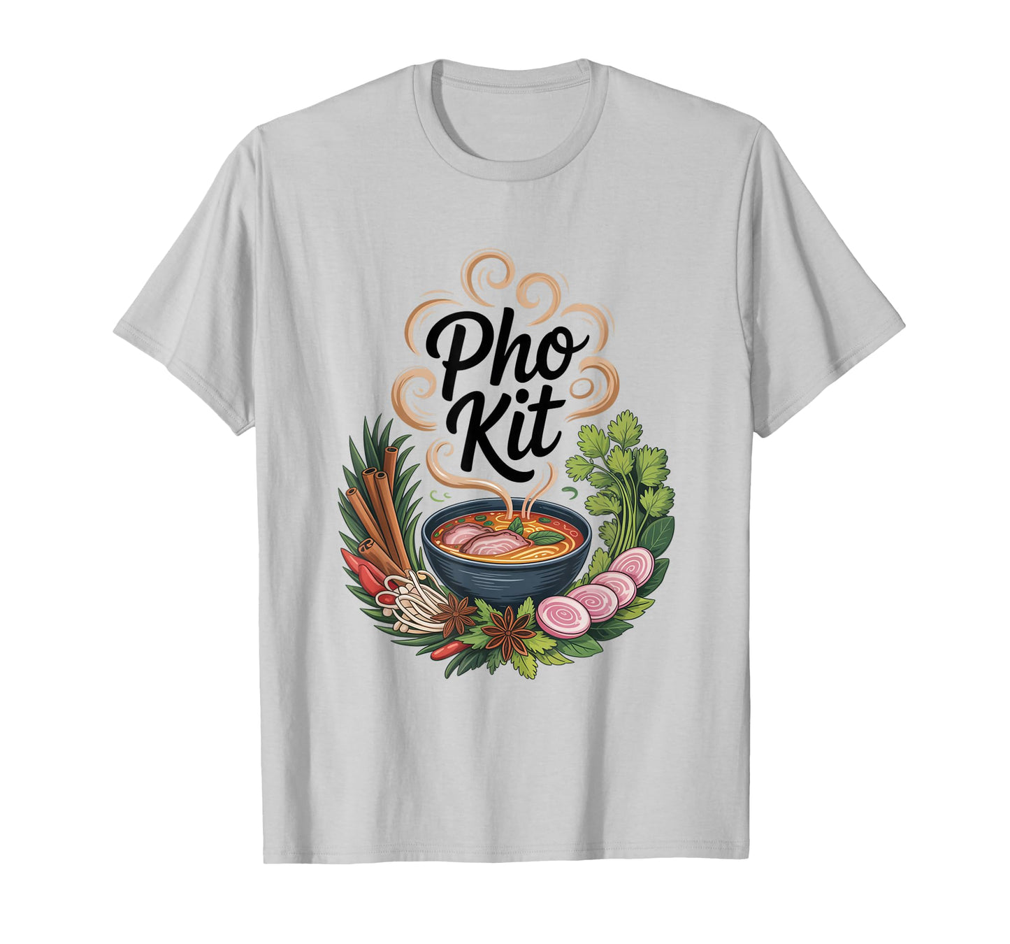 Pho Kit Soup Ingredients Pho Broth at Home Funny Pho Lover T-Shirt