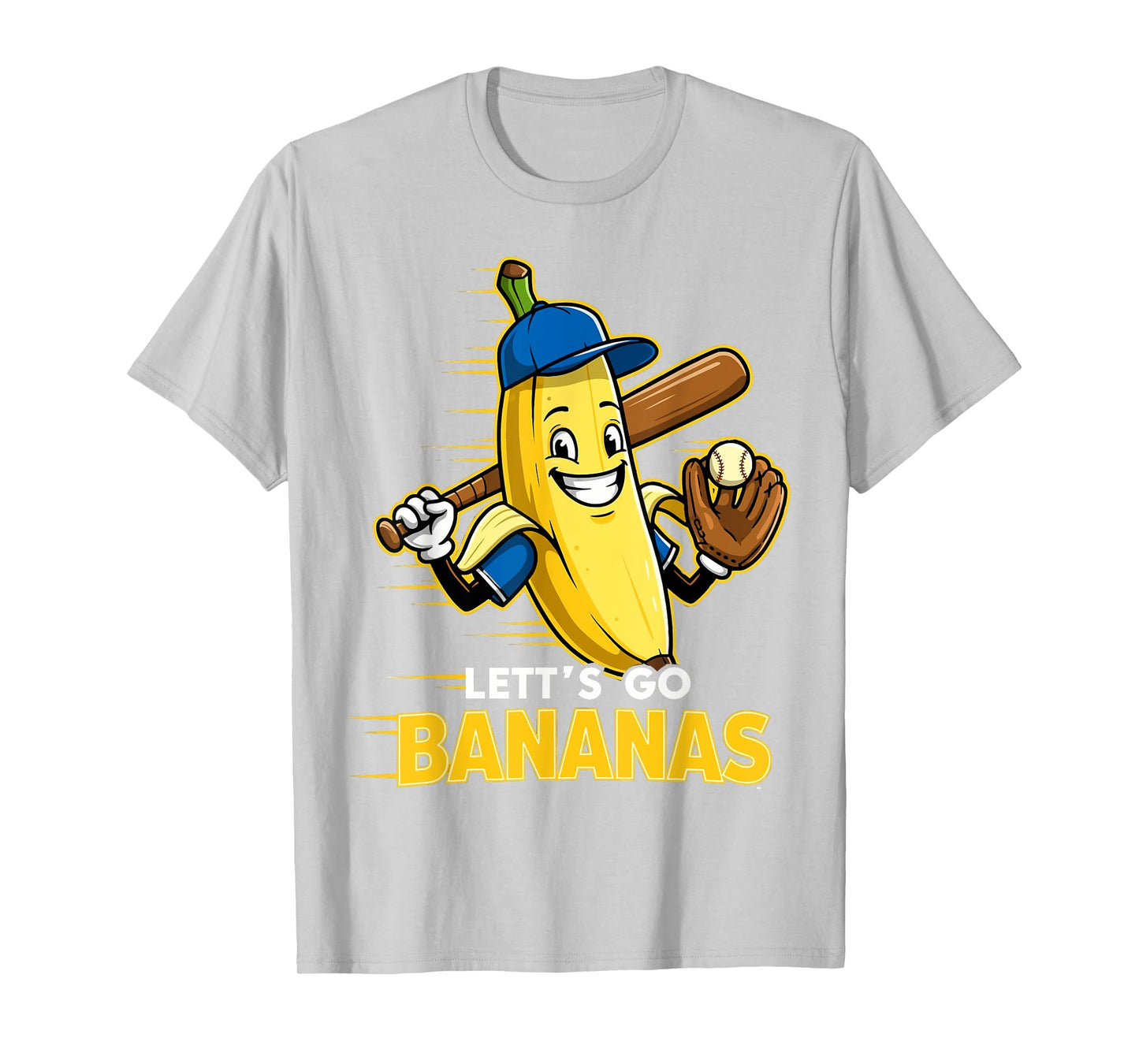 Funny Banana Shirts Gift Fruit Lovers Boys Lets Go Bananas T-Shirt