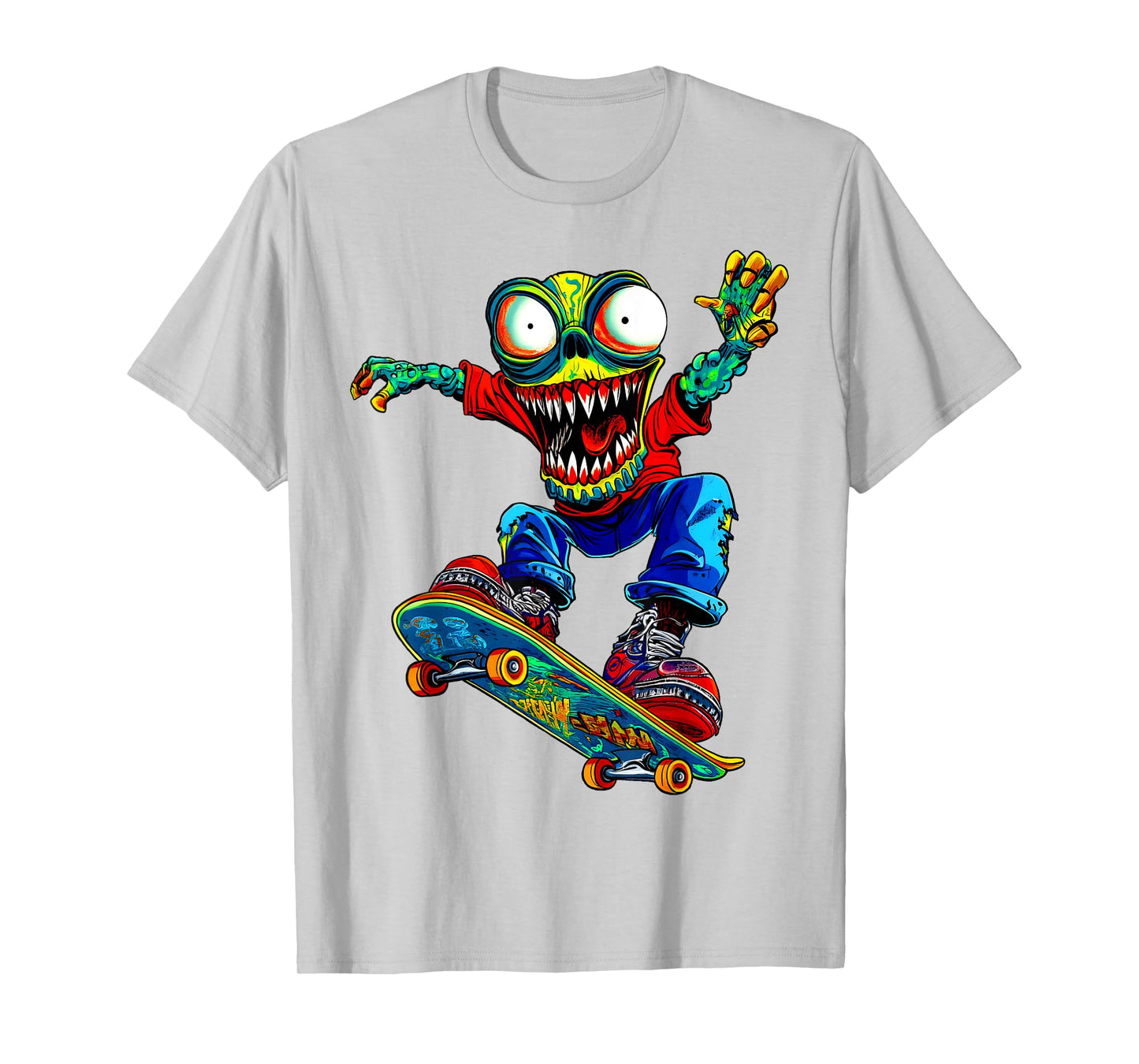 Monster Skateboard T-Shirt
