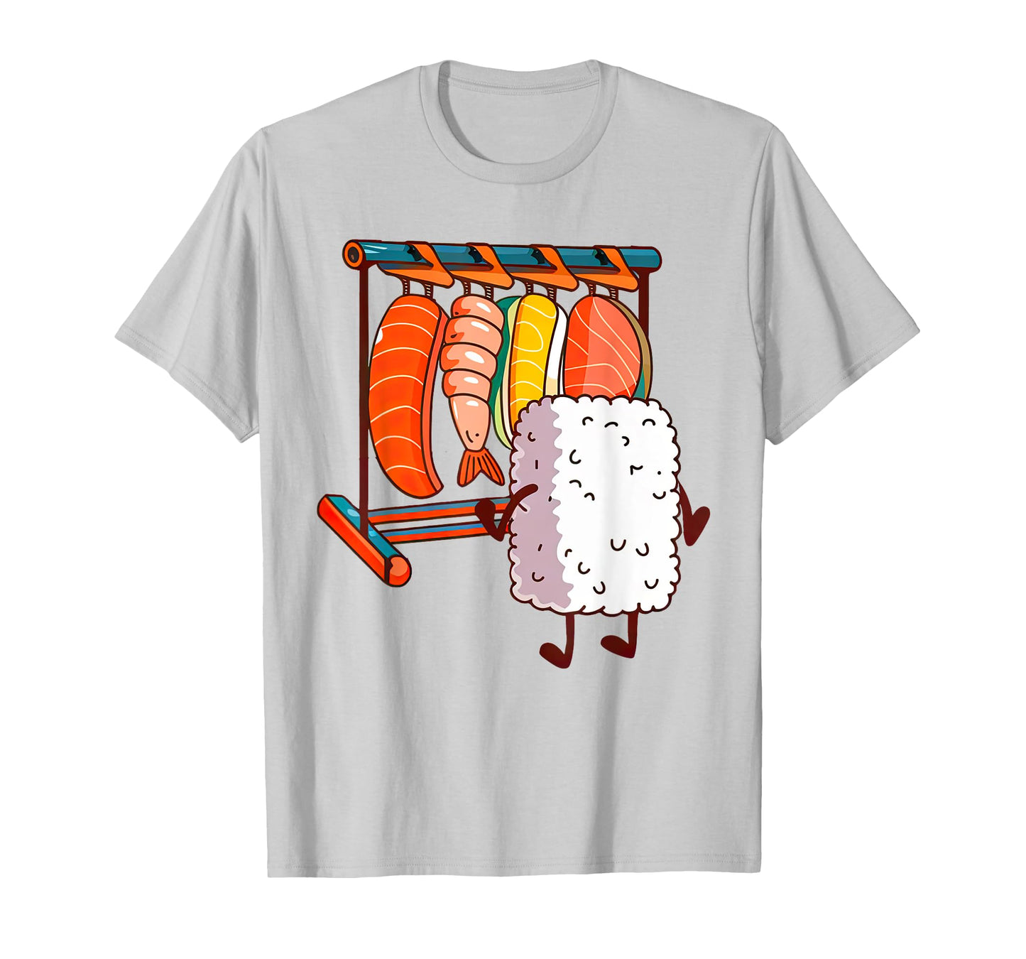 Sushi Japanese Food Sushi Wardrobe Anime Sushi Wardrobe T-Shirt