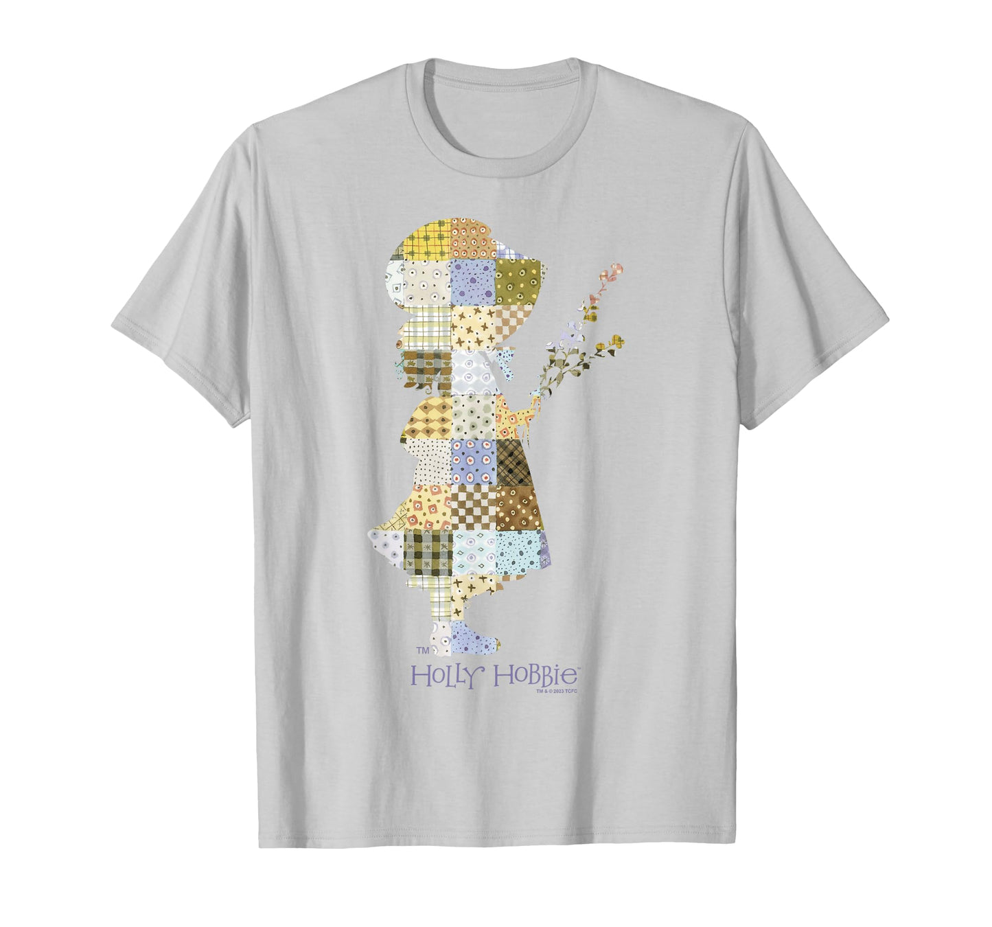Holly Hobbie Quilt Fill Silhouette County Girl Classic T-Shirt