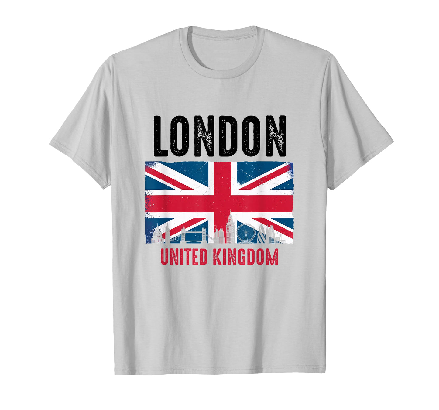 London England Vintage UK United Kingdom Flag British City T-Shirt