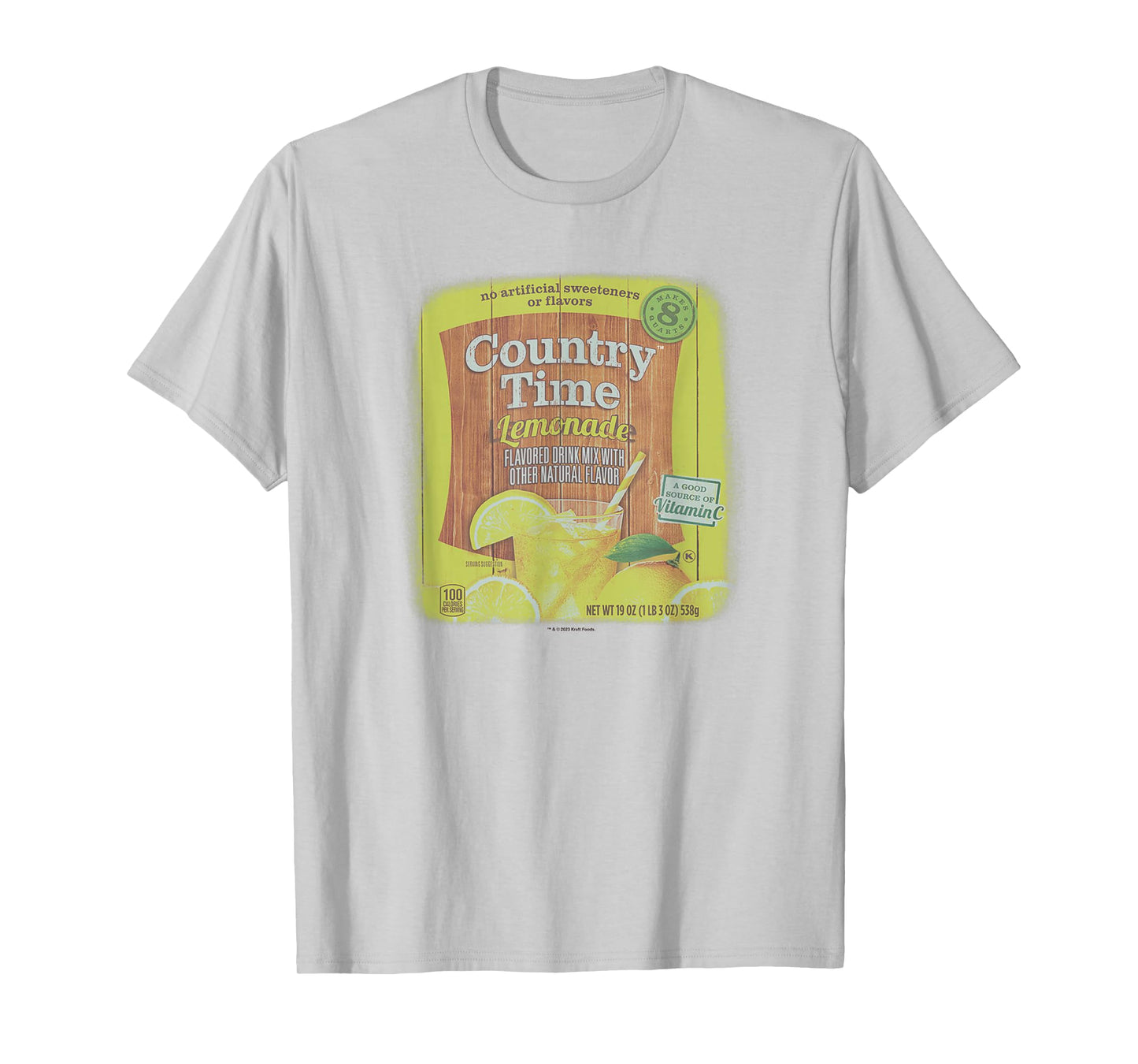 Country Time Lemonade No Artificial Sweeteners Retro Logo T-Shirt