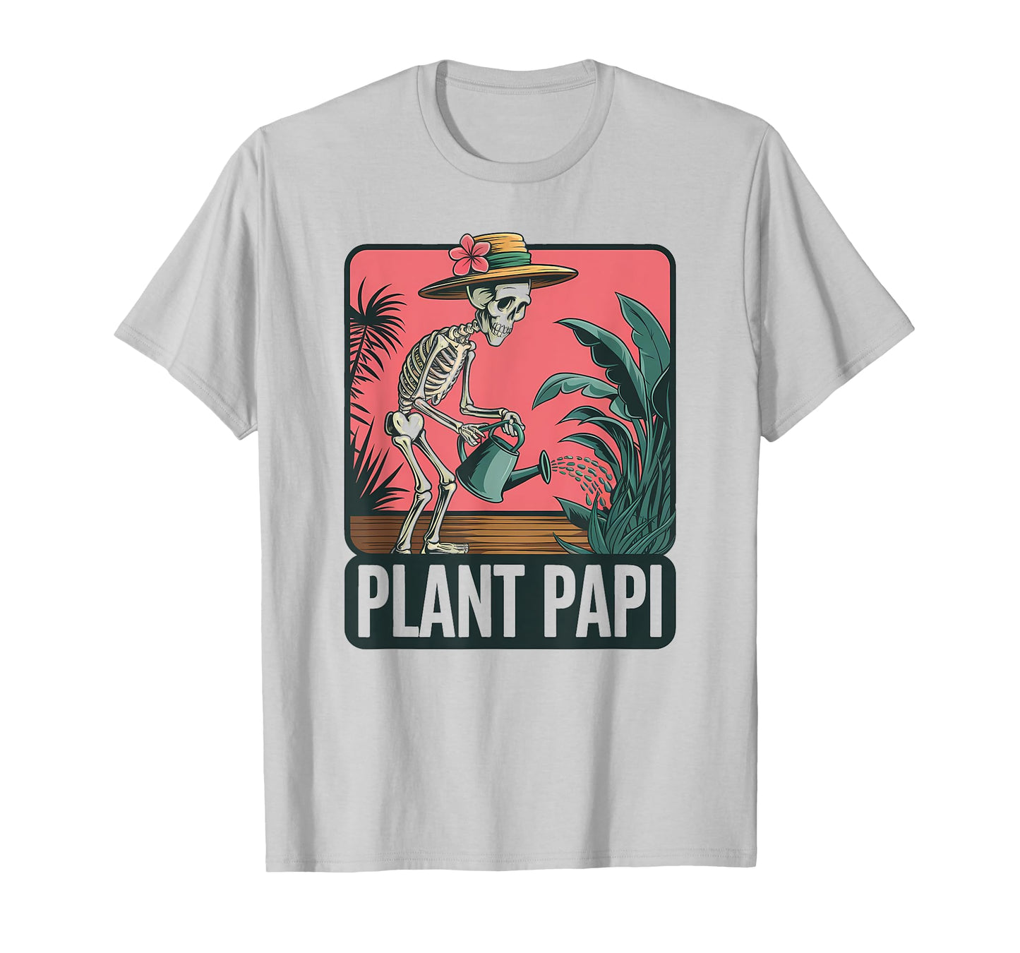 Halloween Plant Papi Daddy Gardener Happy Men & Women T-Shirt