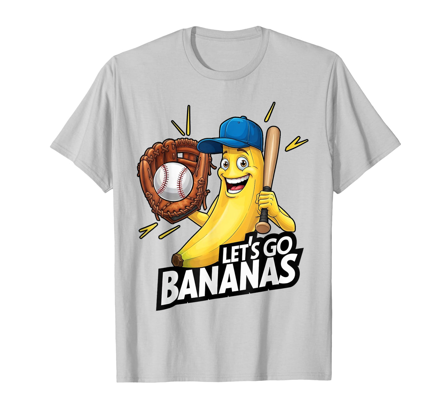 Funny Boys Banana T-Shirts Gifts Merch Shirt Lets Go Bananas T-Shirt