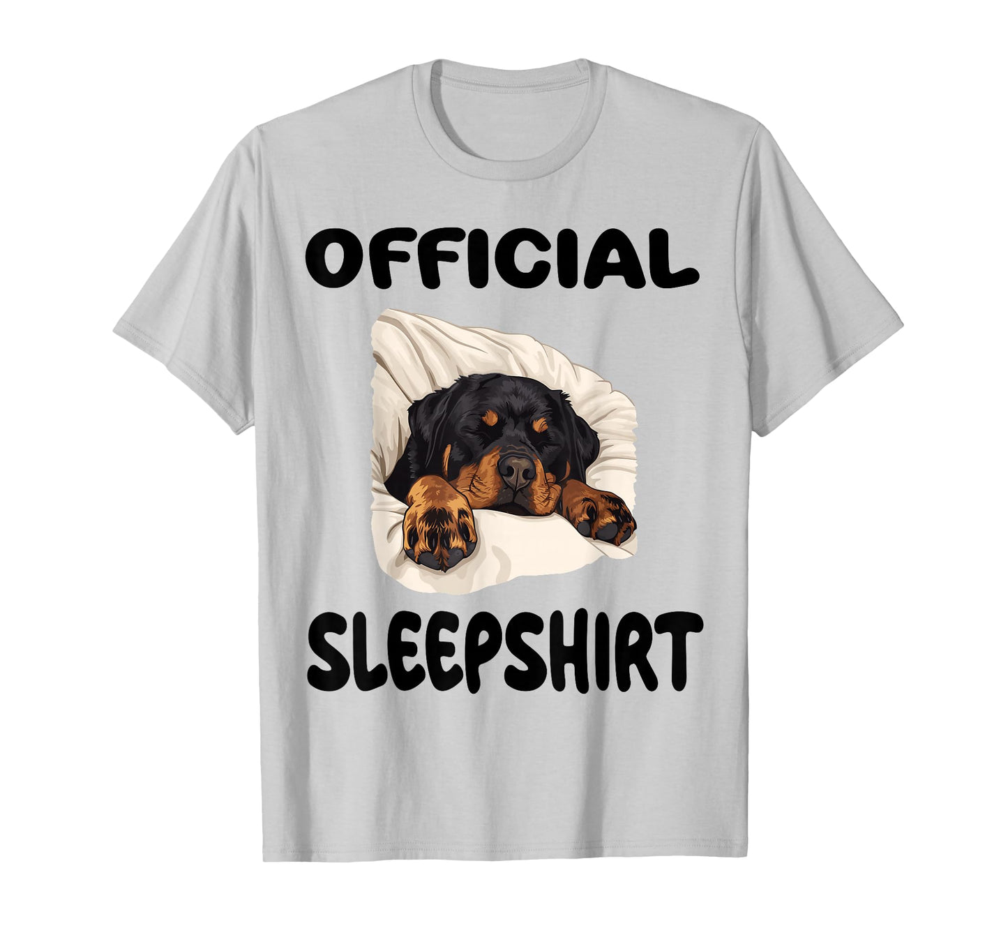 Rottweiler Rottie Dog Official Sleepshirt Pajamas Nightgown T-Shirt