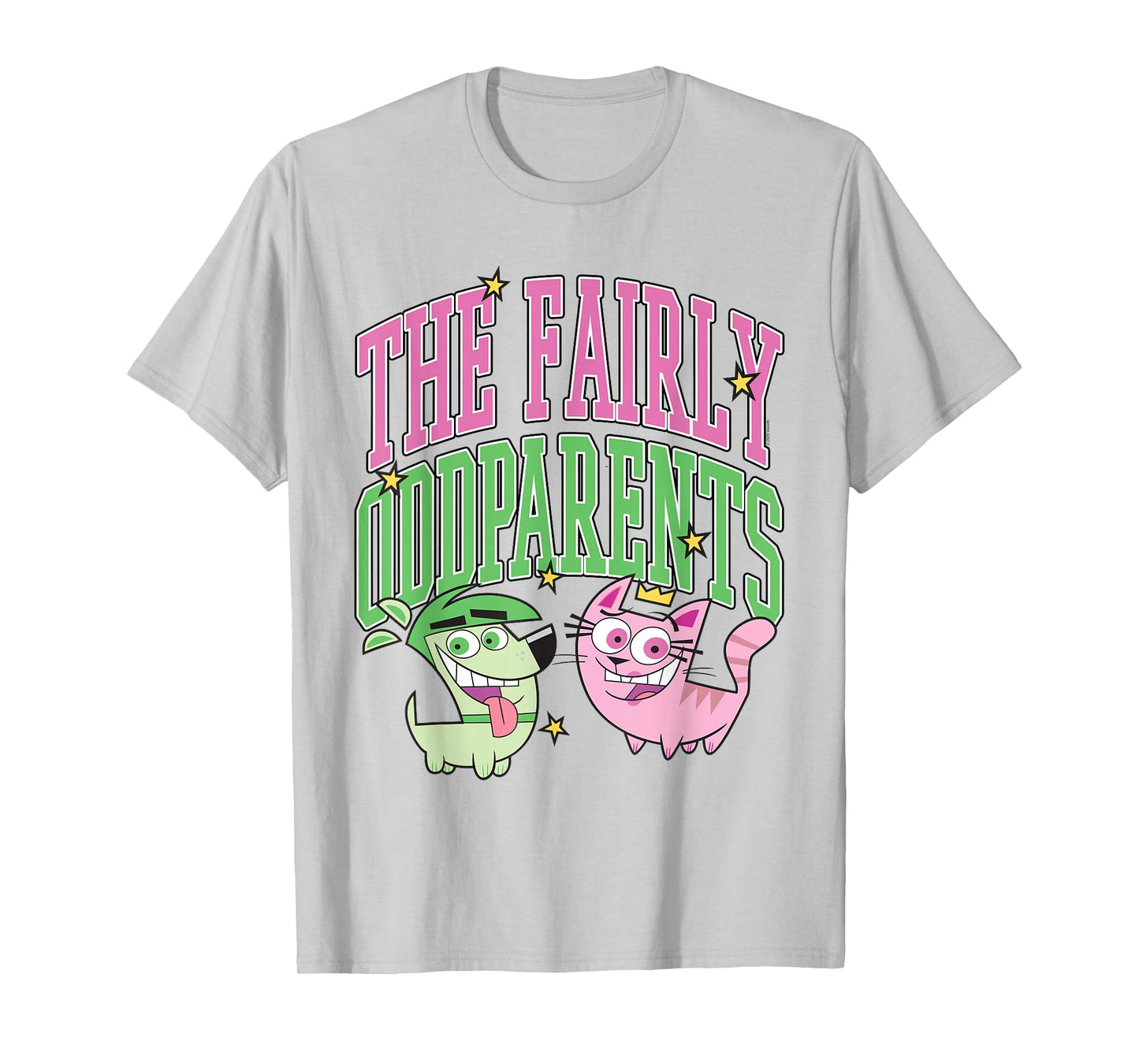 The Fairly OddParents Cosmo Dog and Wanda Cat Cartoon T-Shirt