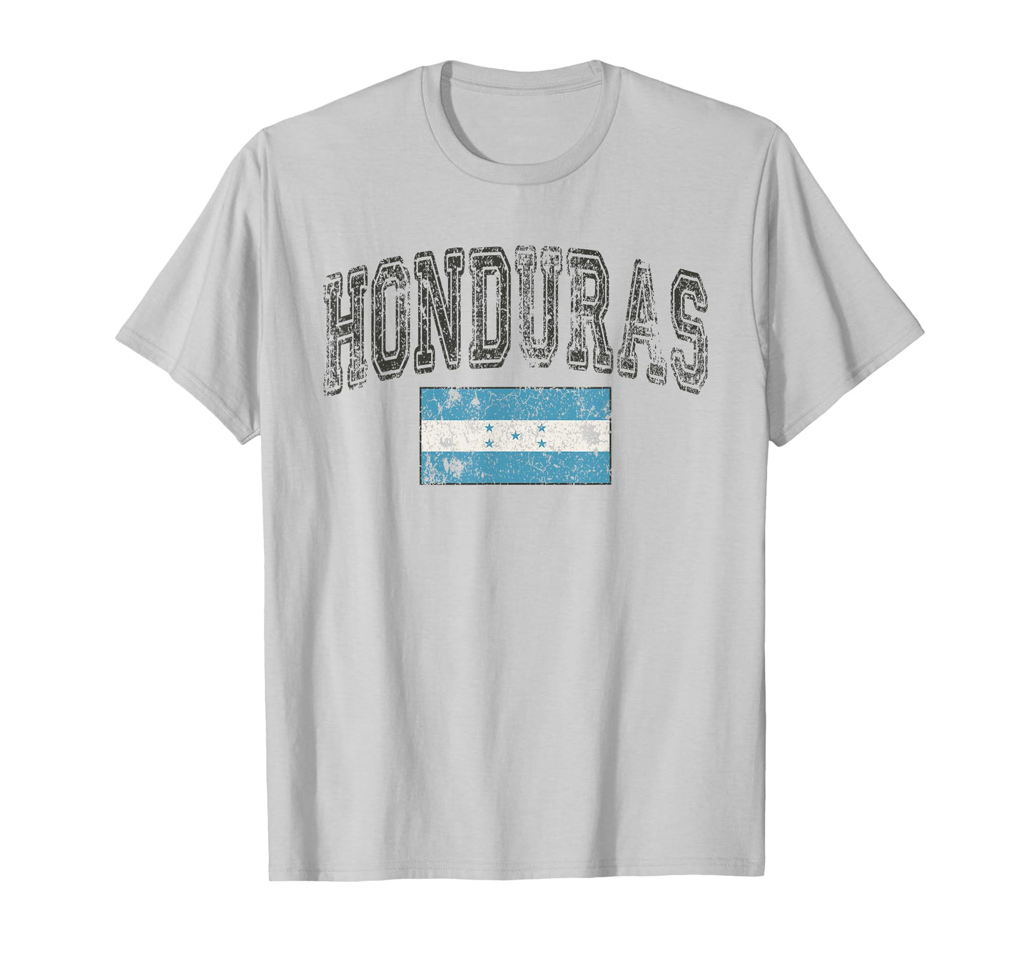 Vintage Retro Faded Honduras Flag Honduran Pride T-Shirt