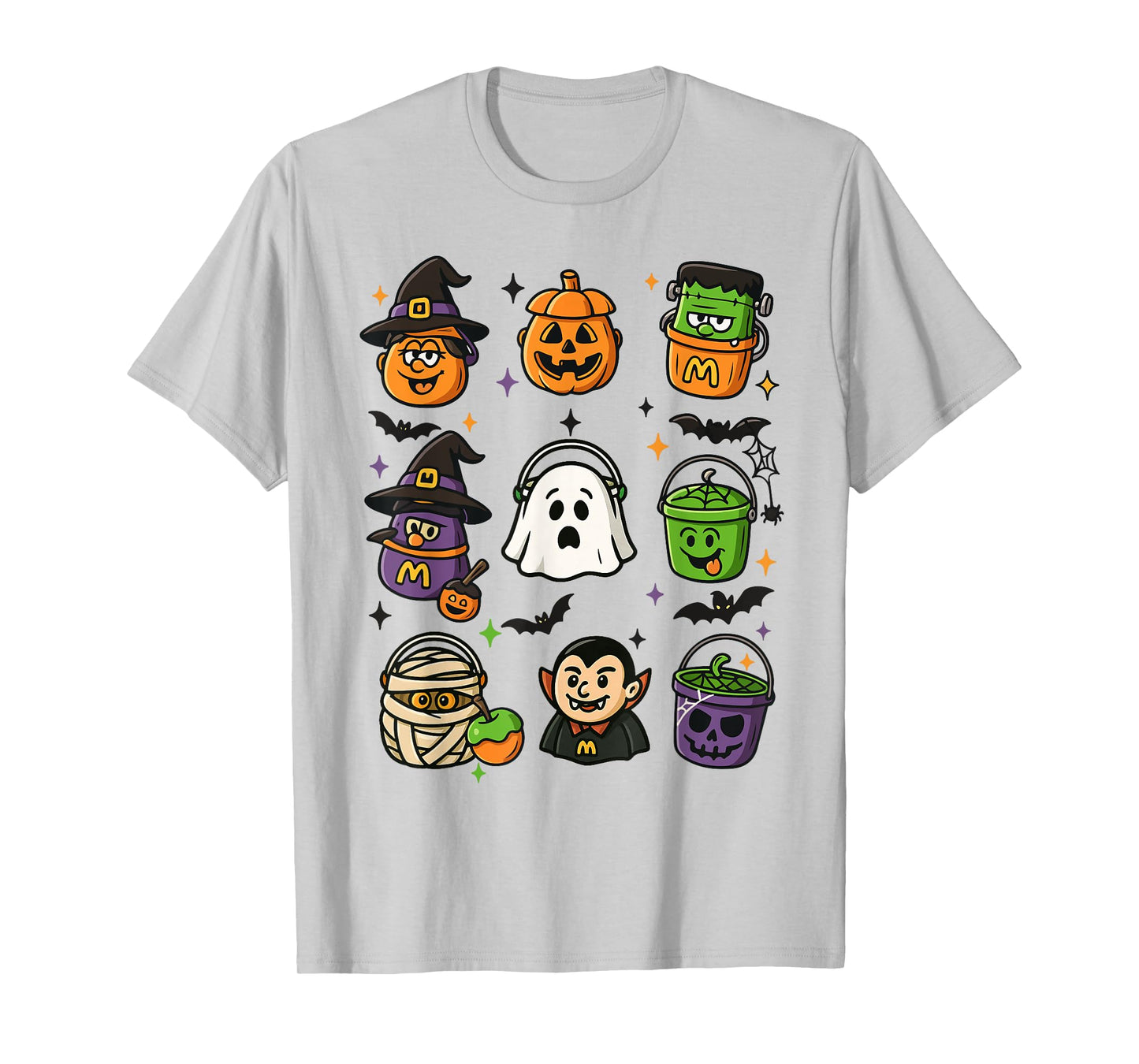 Spooky Nuggets Meal Bucket Halloween Chicken Nuggets T-Shirt