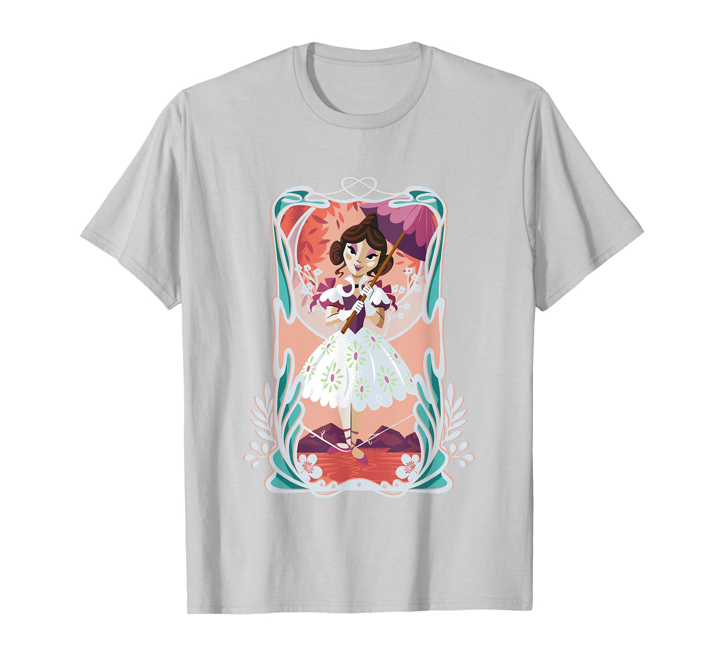 The Haunted Mansion Cute Sally Slater Tightrope Walker Frame T-Shirt