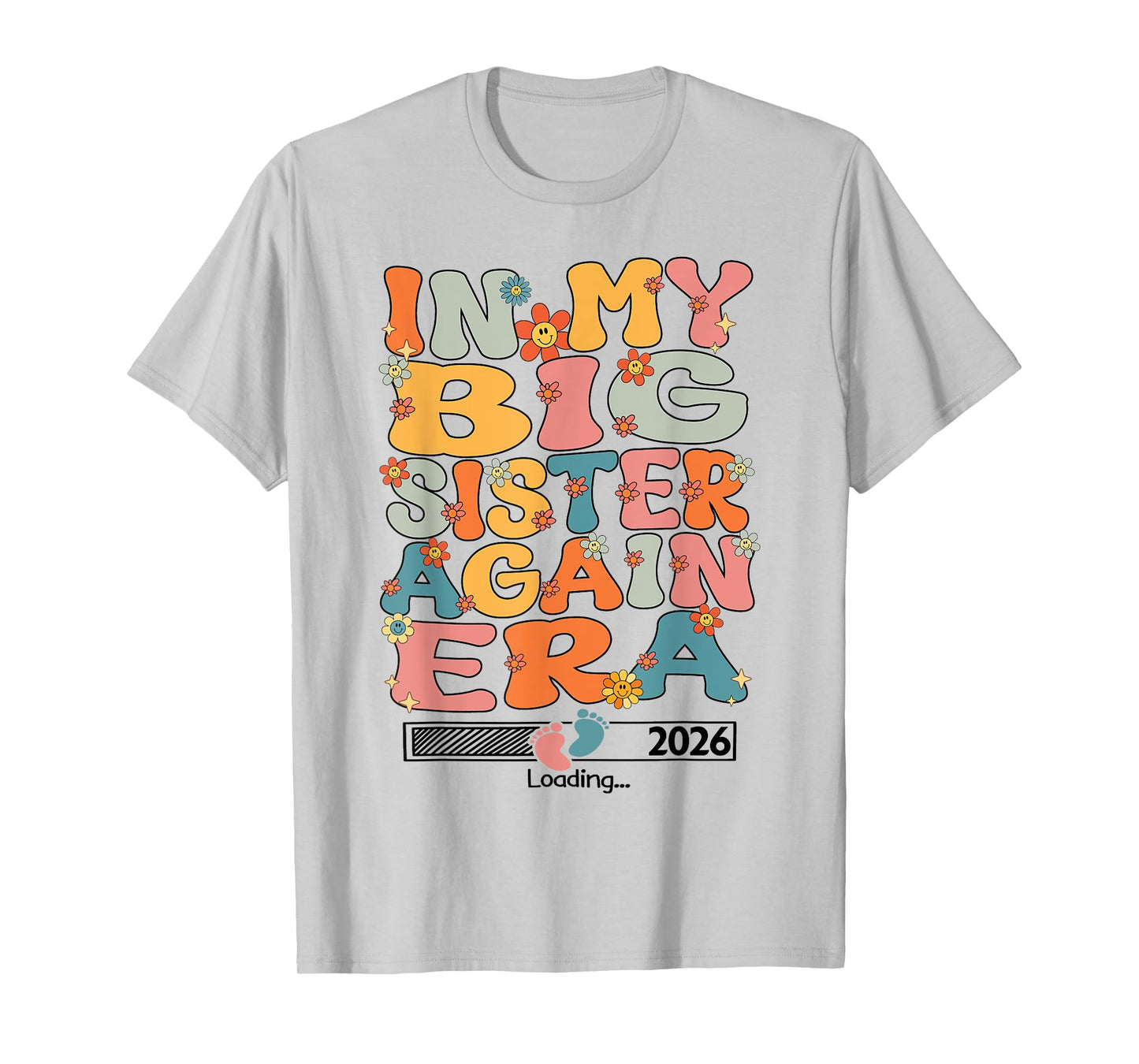 In My Big Sister Again Era Groovy Big Sister Again 2026 Cute T-Shirt