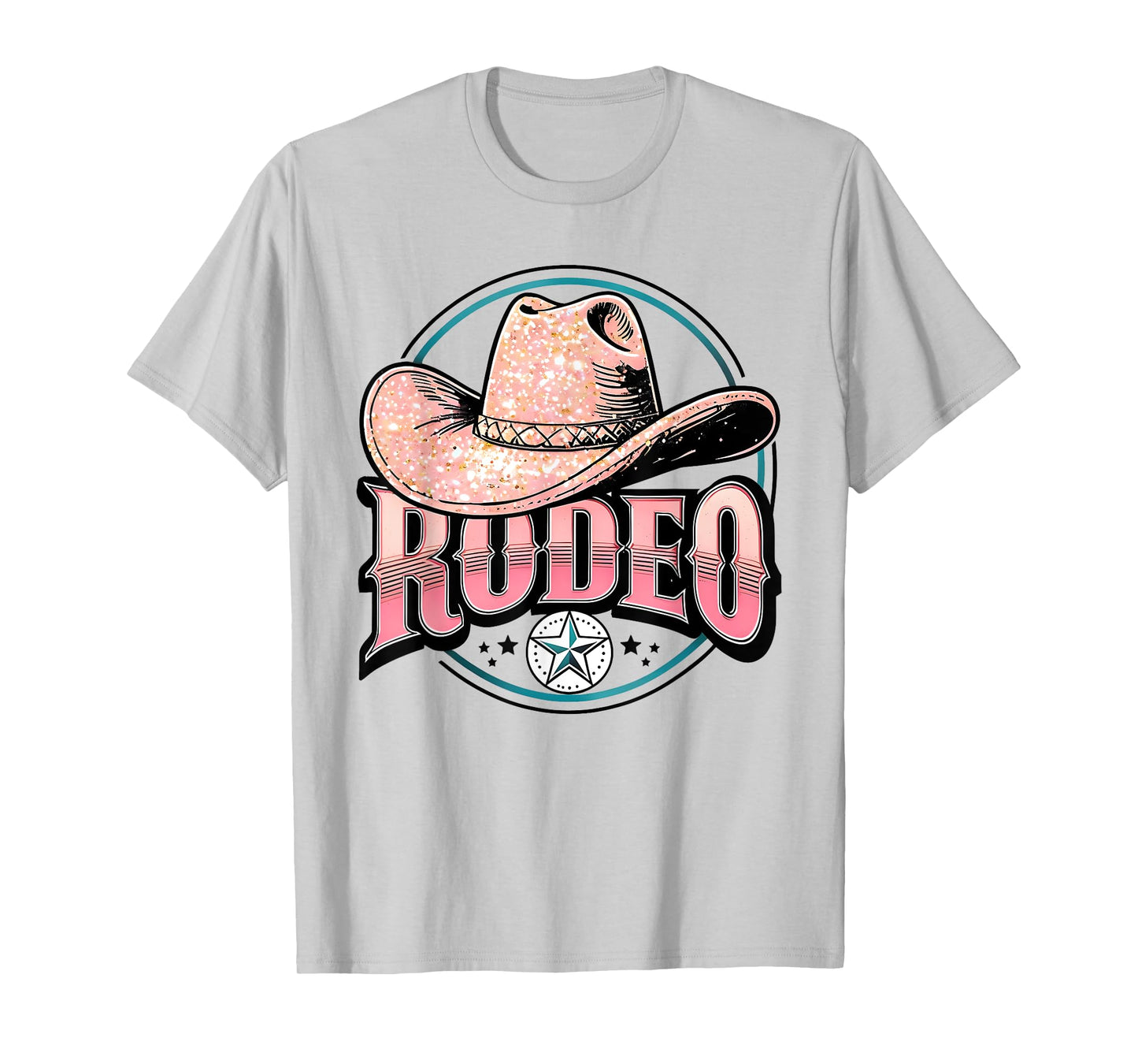 Rodeo Coquette Western Country Graphic Cowgirl T-Shirt