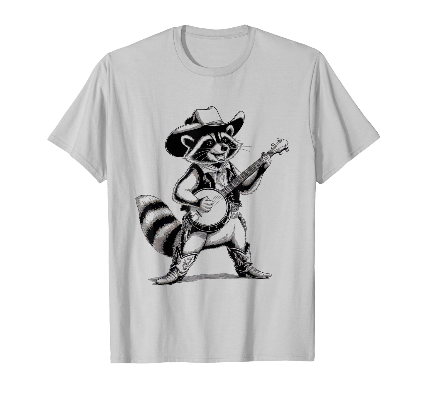 Raccoon Vintage 90s Country Music Western Cowboy Cowgirl T-Shirt