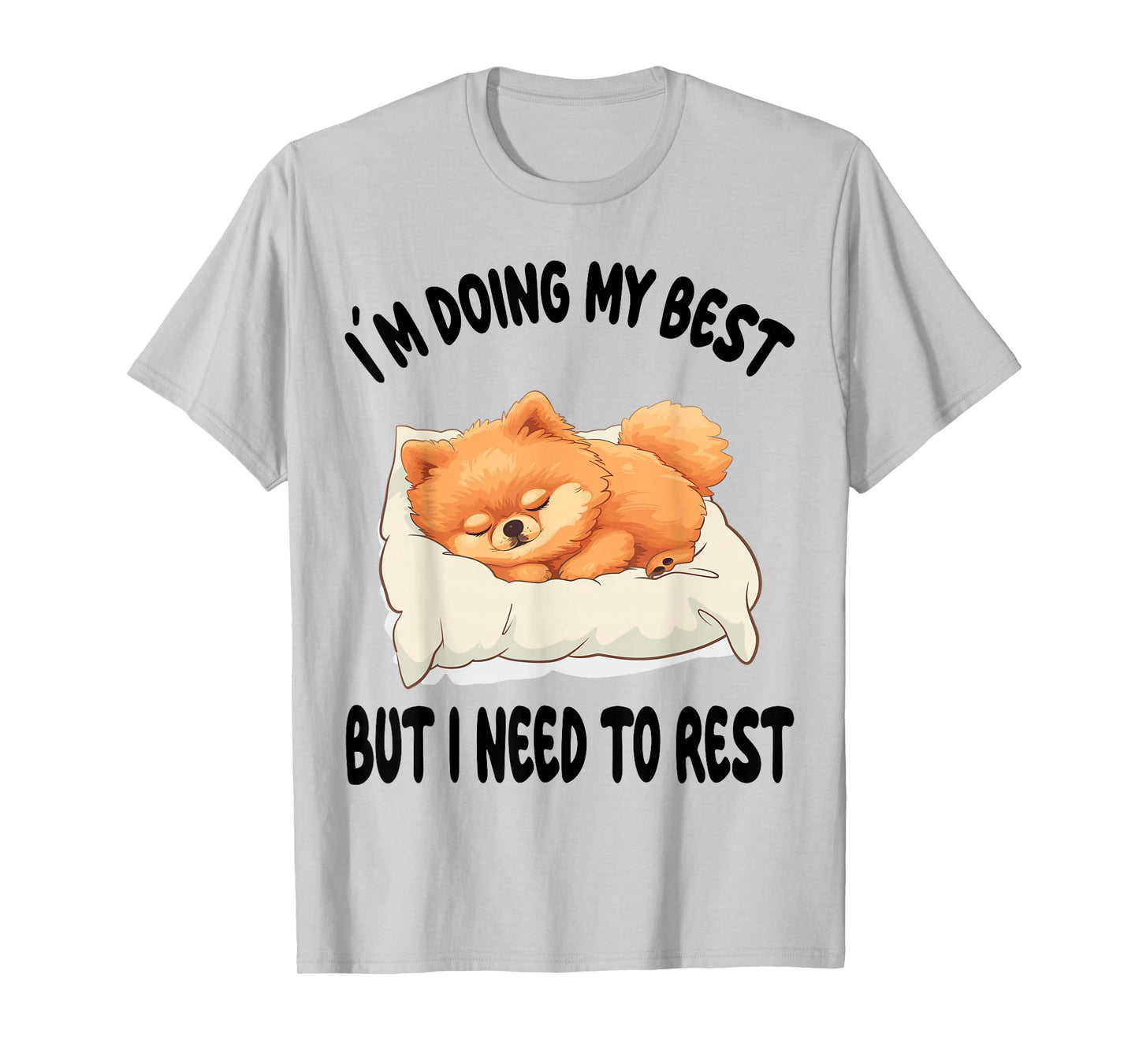 Pomeranian Official Sleepshirt Pajamas Nightgown T-Shirt